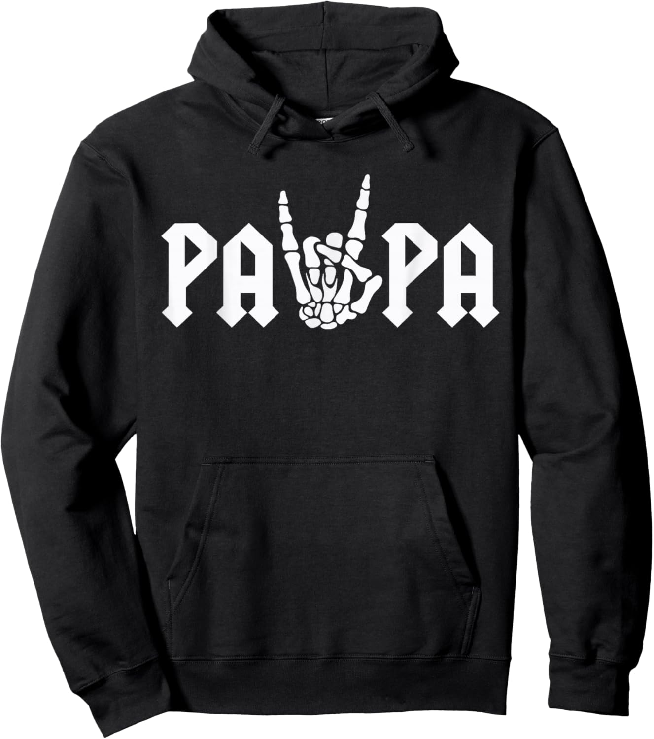Papa Of The Bad Two the Bone Birthday 2 Years Old Birthday Hoodie - Hoodie | Black