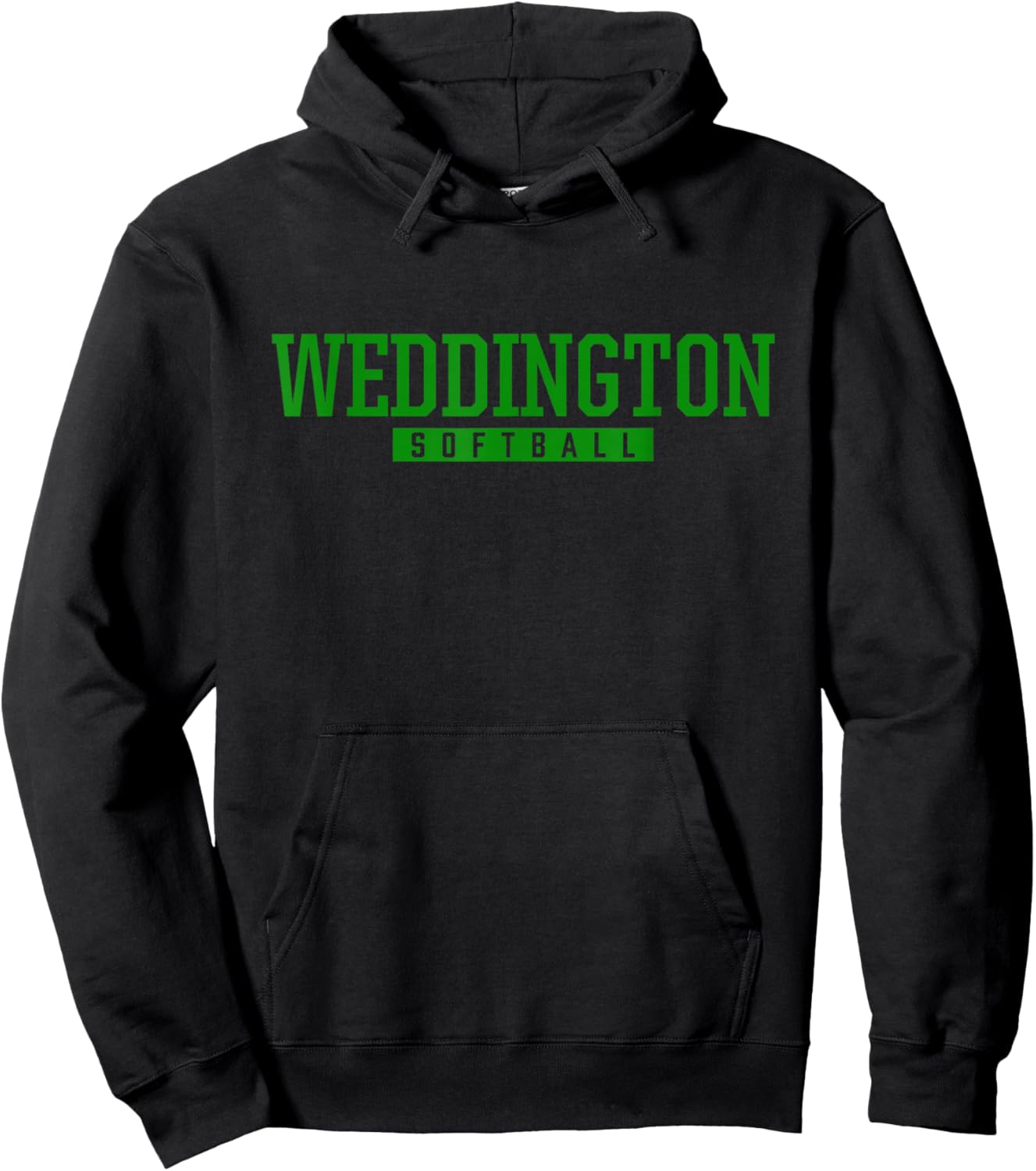Weddington High School Softball Hoodie - Hoodie | Black