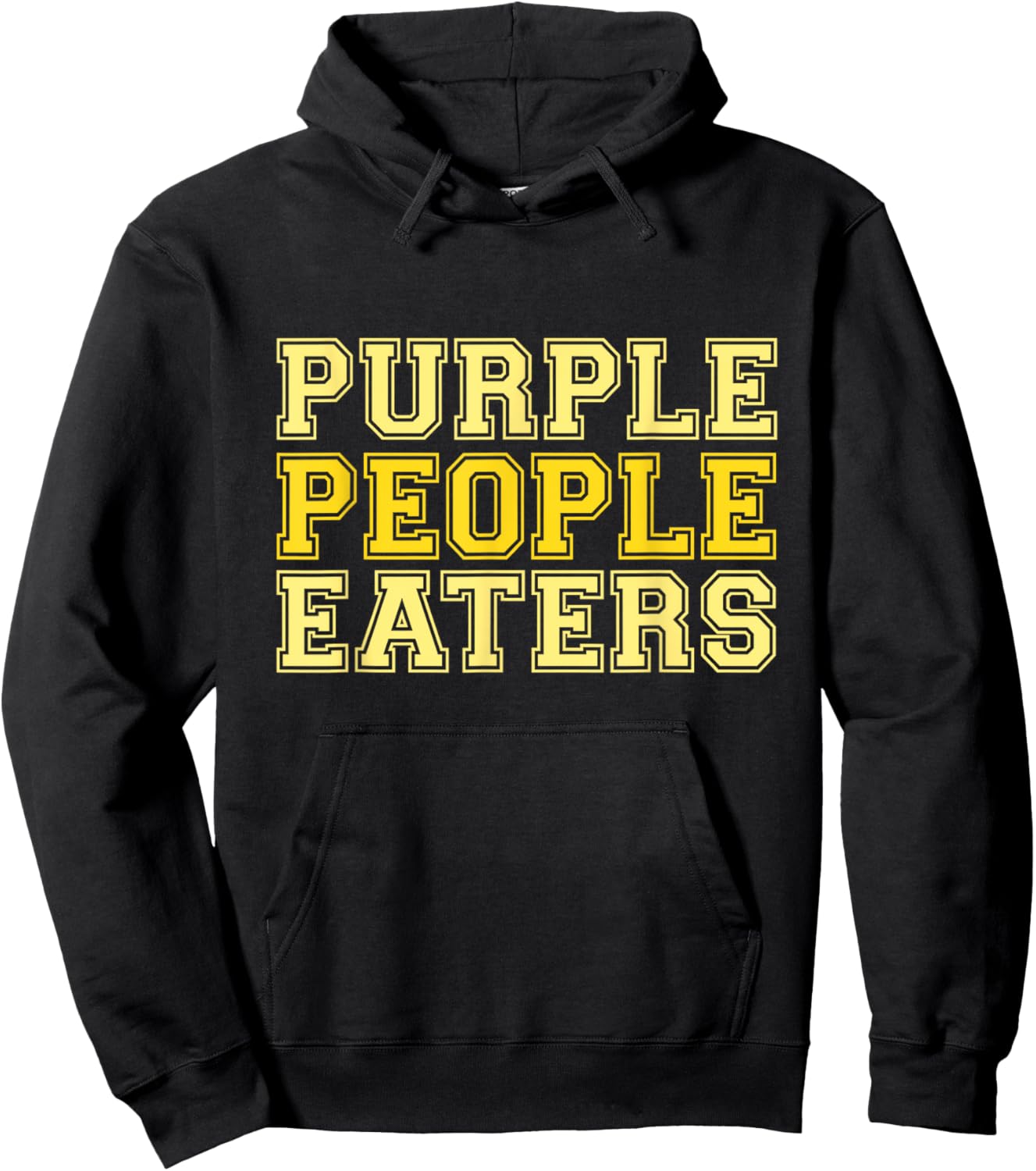 Purple People Eaters Hoodie - Hoodie | Black