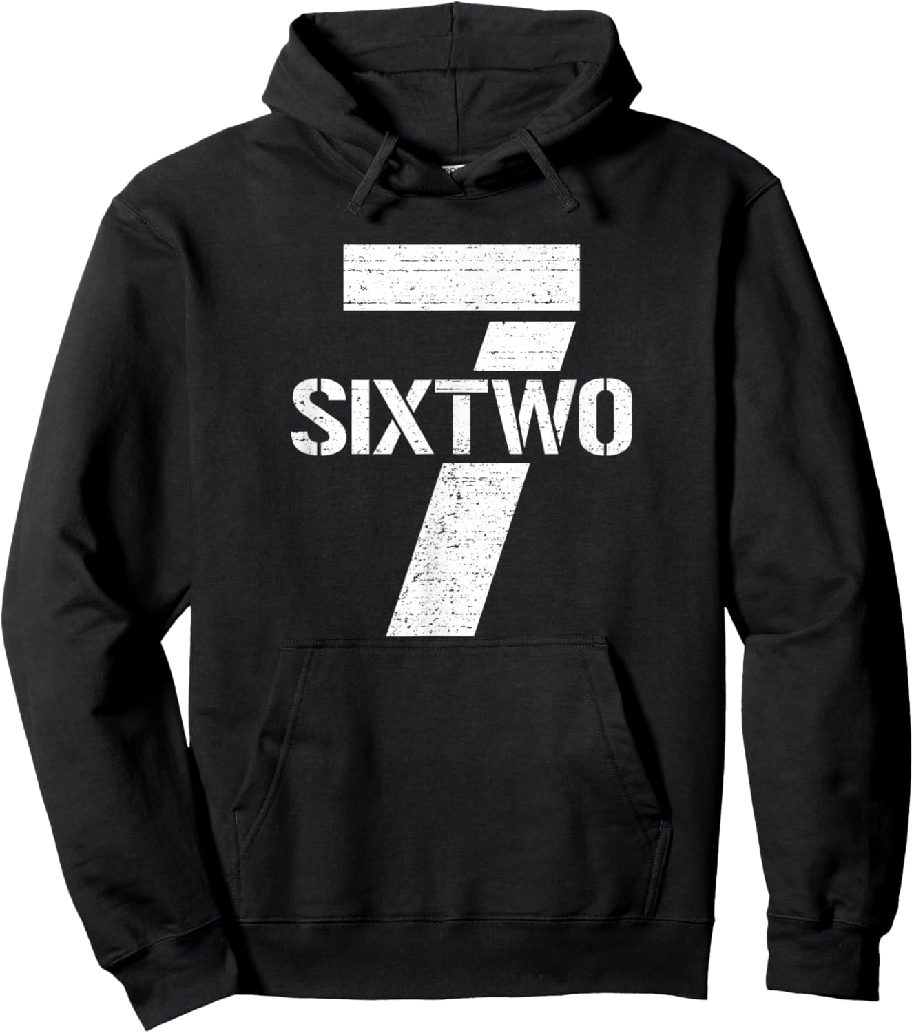Seven Six Two Gun Caliber 7.62 mm Bullet Gun 7.62 Hoodie - Hoodie | Black