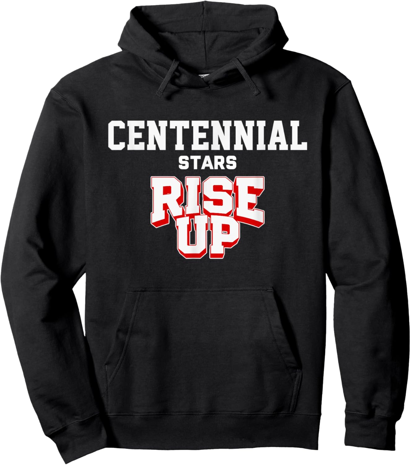 Centennial Stars Rise Up HS Hoodie - Hoodie | Black