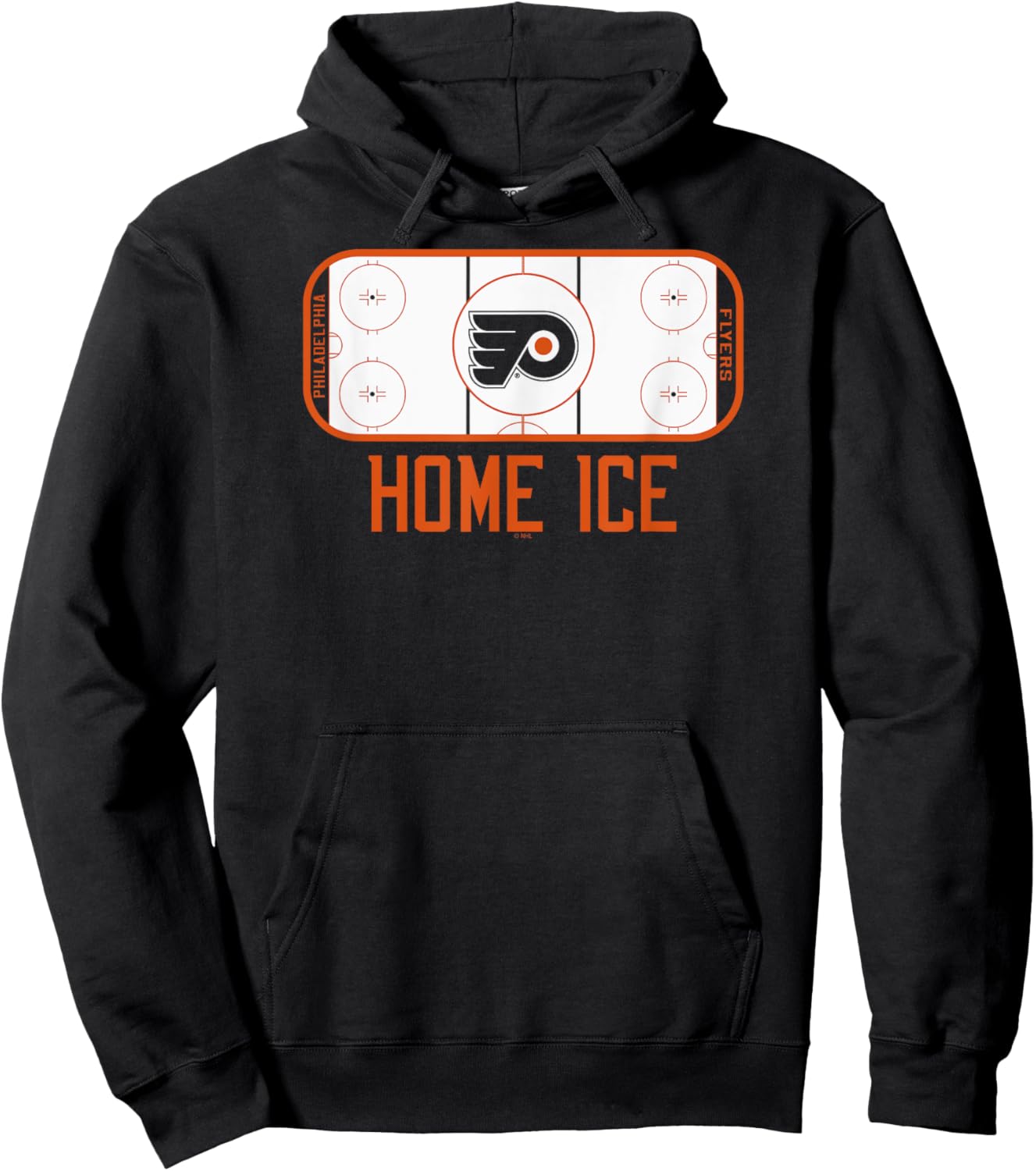 Philadelphia Flyers Home Ice Black Officially Licensed Hoodie - Hoodie | Black
