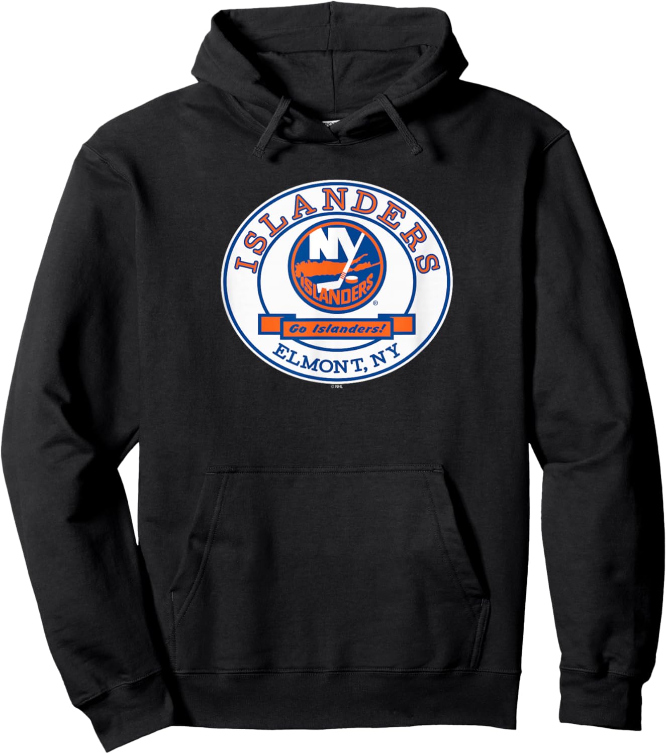 New York Islanders Go Black Officially Licensed Hoodie - Hoodie | Black