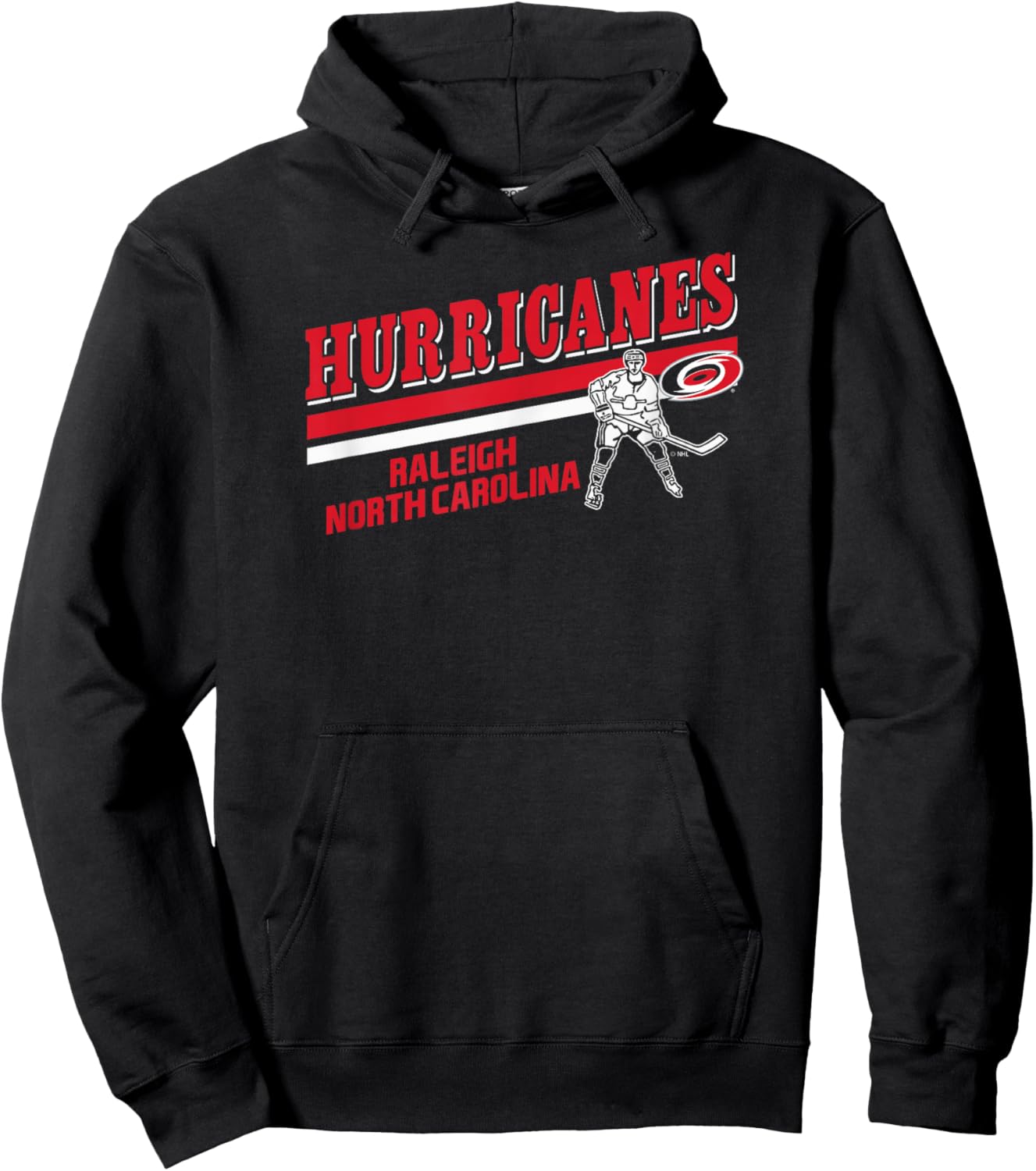 Carolina Hurricanes Player Black Officially Licensed Hoodie - Hoodie | Black