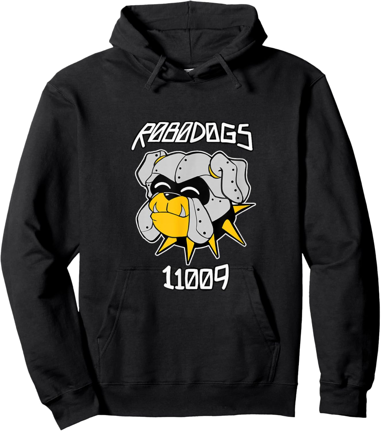 Robodog Metal Robot Spikes Hoodie - Hoodie | Black