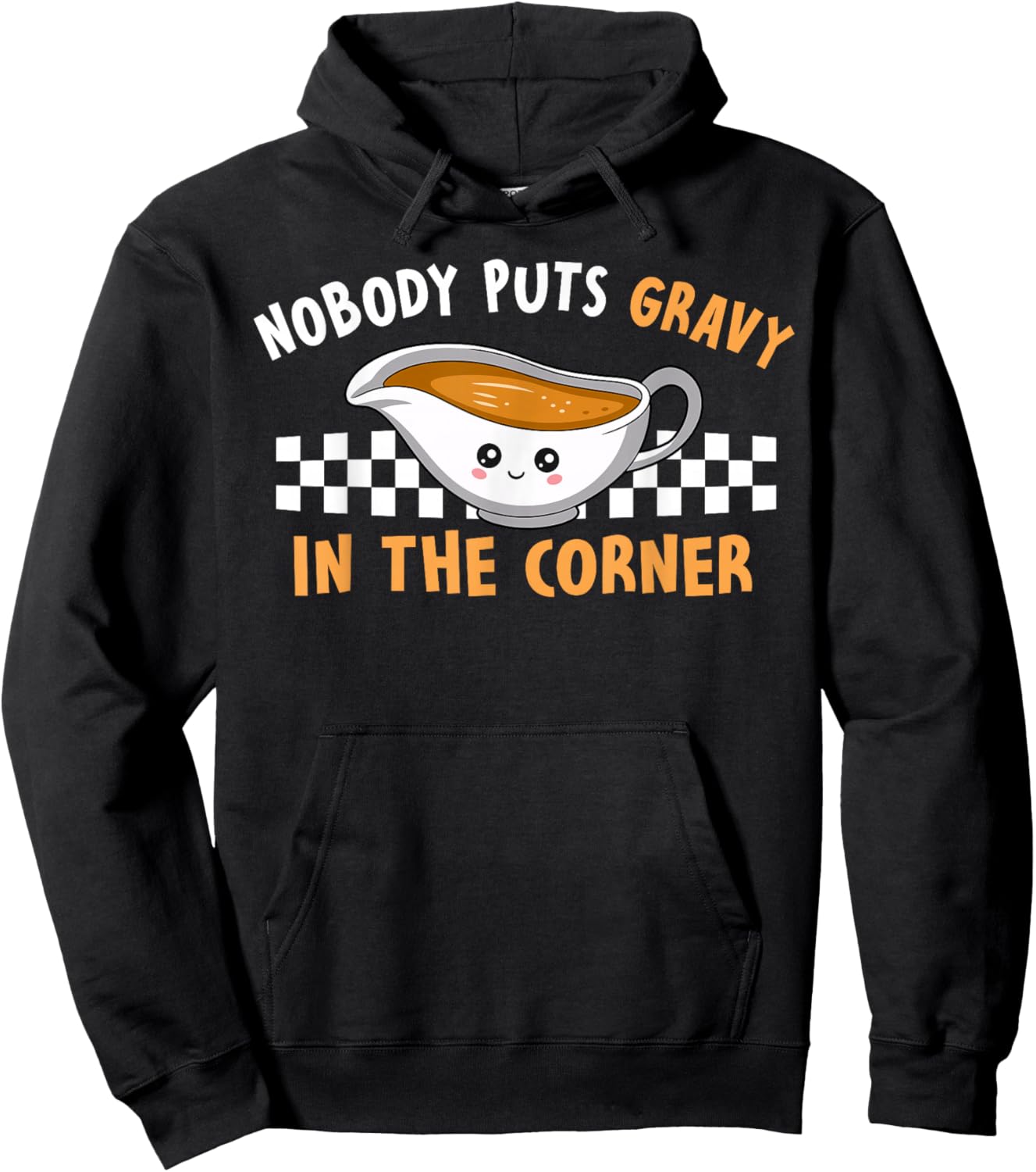 Funny Thanksgiving Humor , -Adults, Kids, Black, Small, Short Sleeve Hoodie - Hoodie | Black