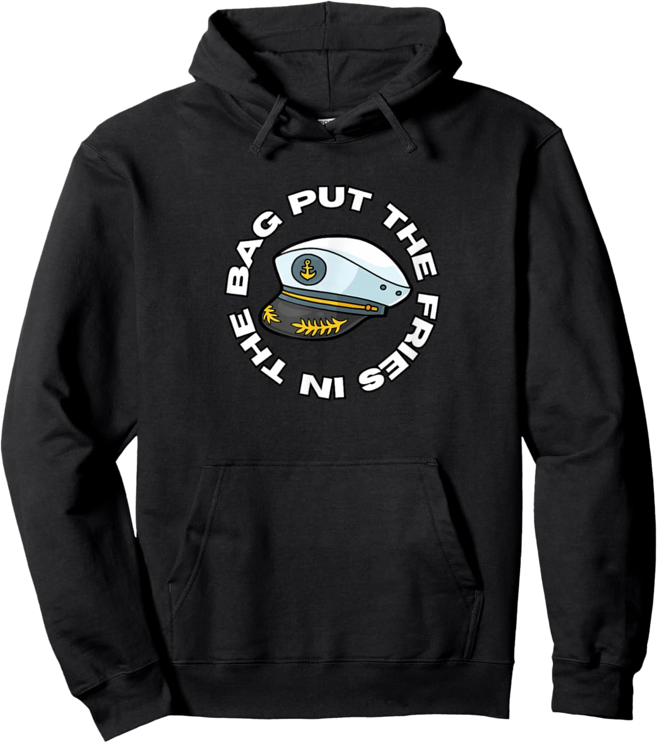 PUT THE FRIES IN THE BAG - WOTS Josh Block Hoodie - Hoodie | Black