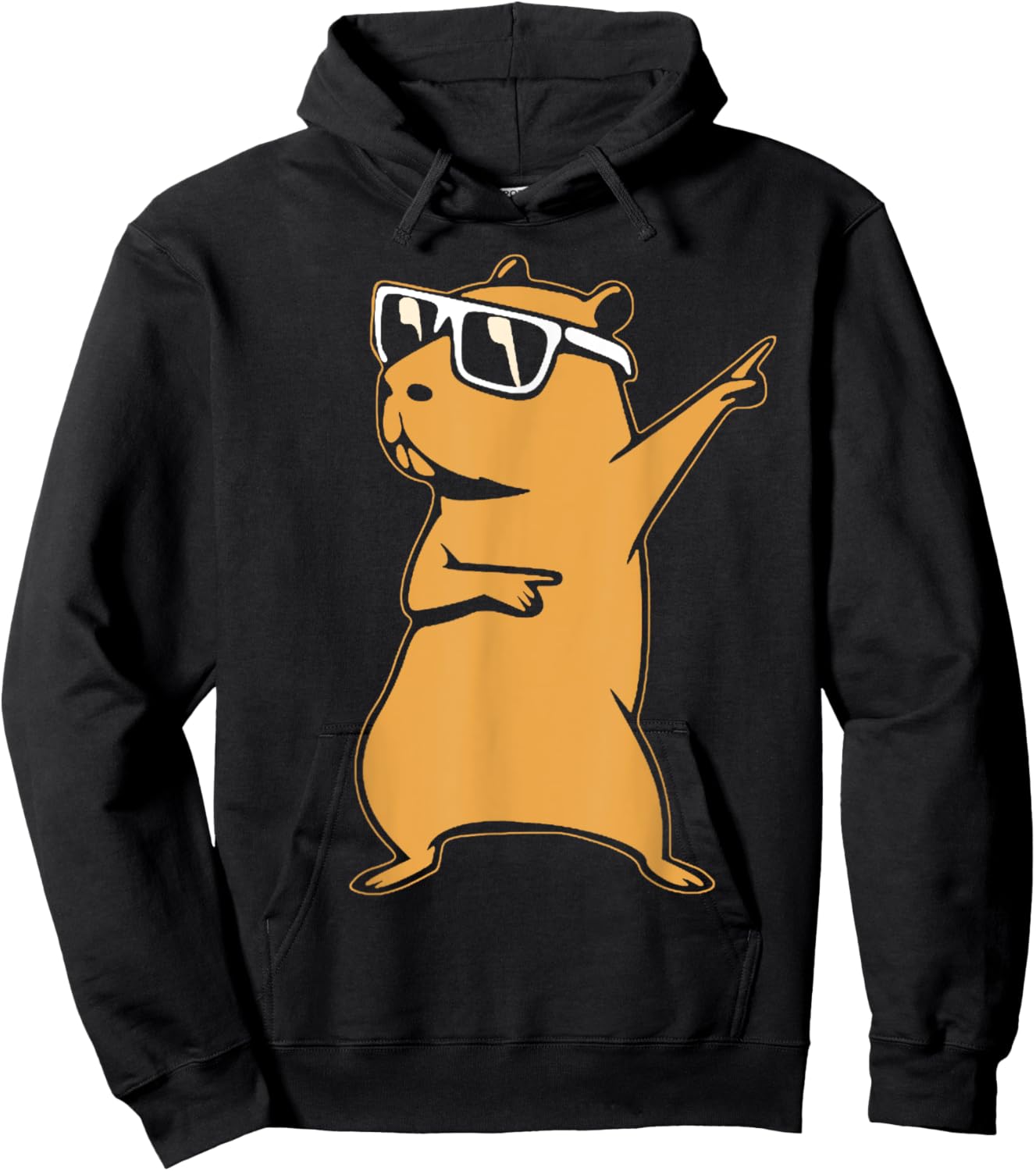Funny Capybara Dance Challenge Dancing Capy Women Men Kids Hoodie - Hoodie | Black