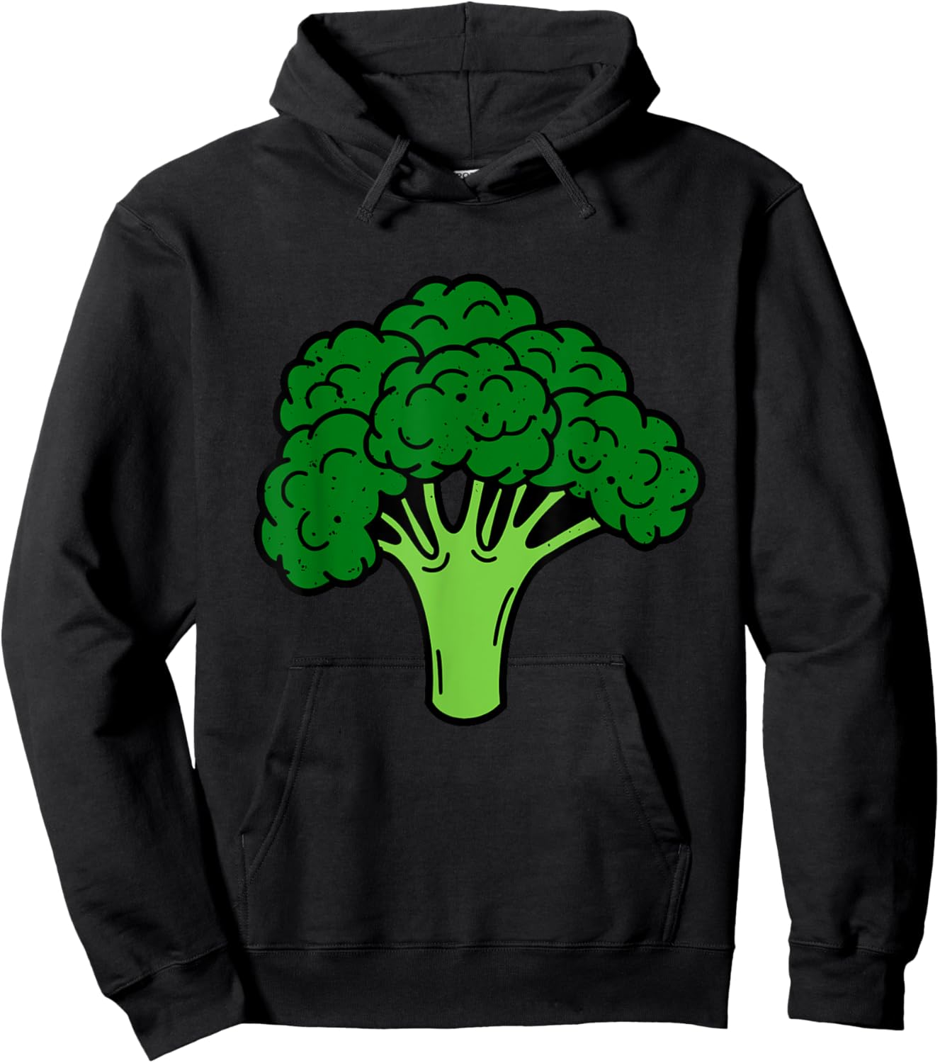 Broccoli Halloween Costume Matching Group Adult Kids Toddler Hoodie - Hoodie | Black