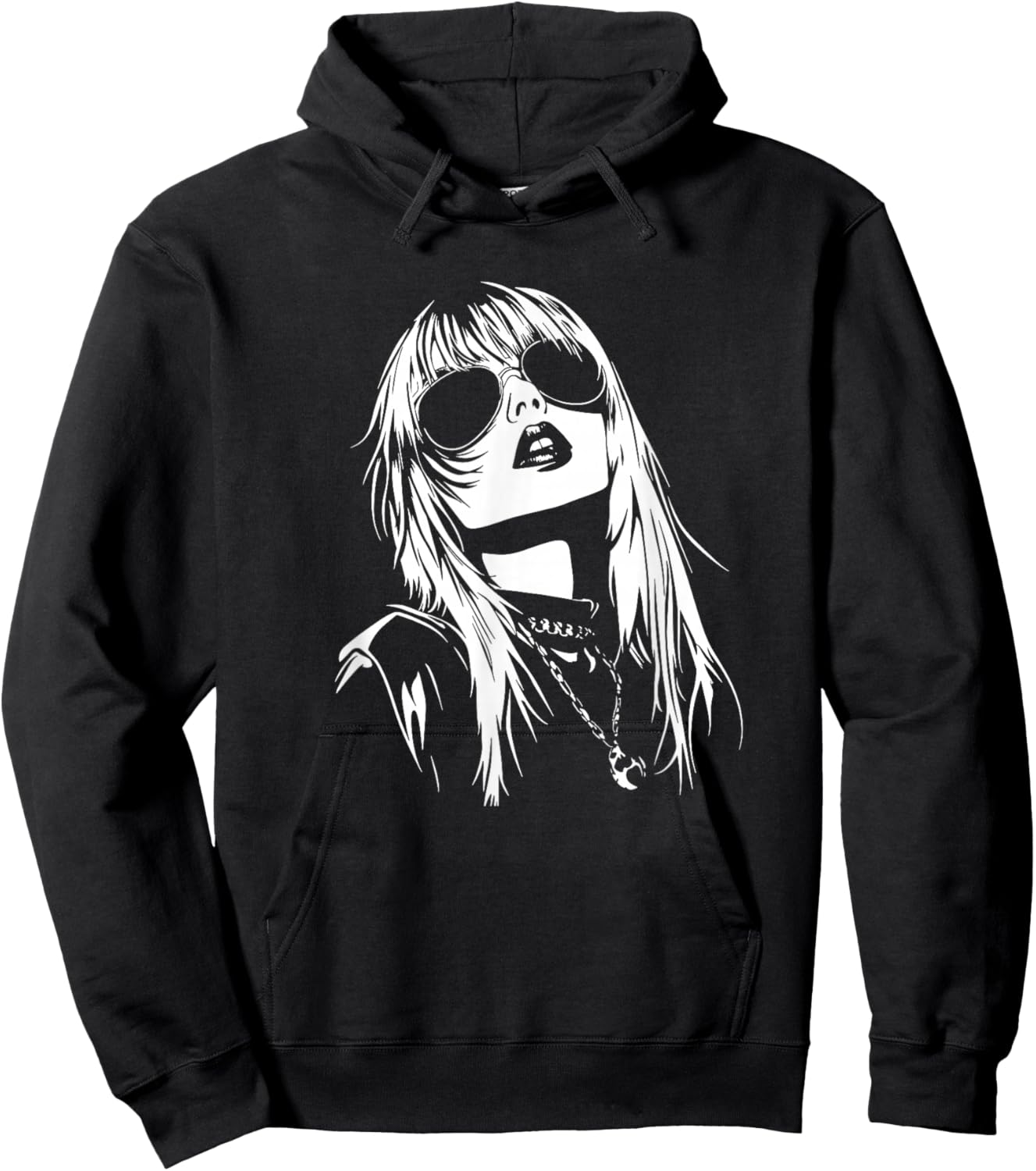 Anime Girl Aesthetic Soft Waifu Japanese Otaku Hoodie - Hoodie | Black