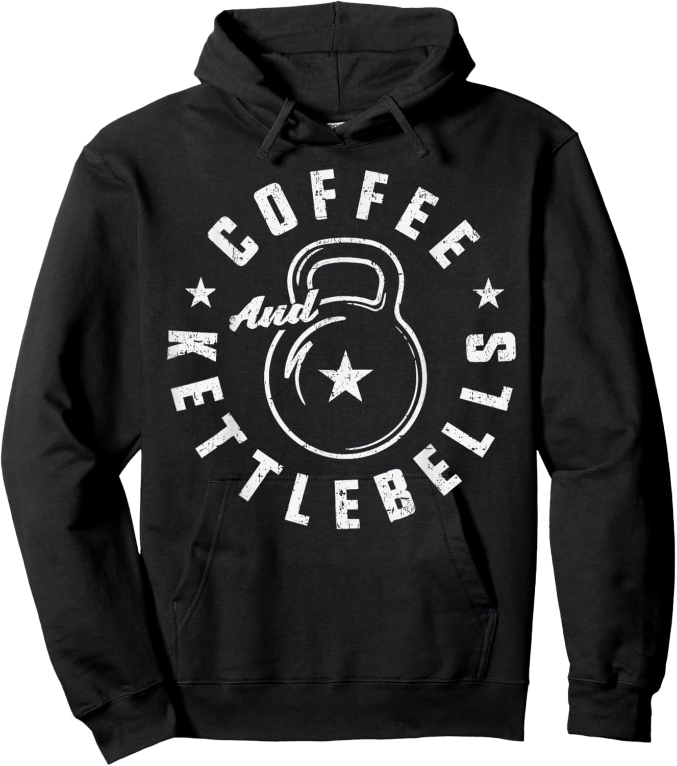 Coffee And Kettlebells Hoodie - Hoodie | Black