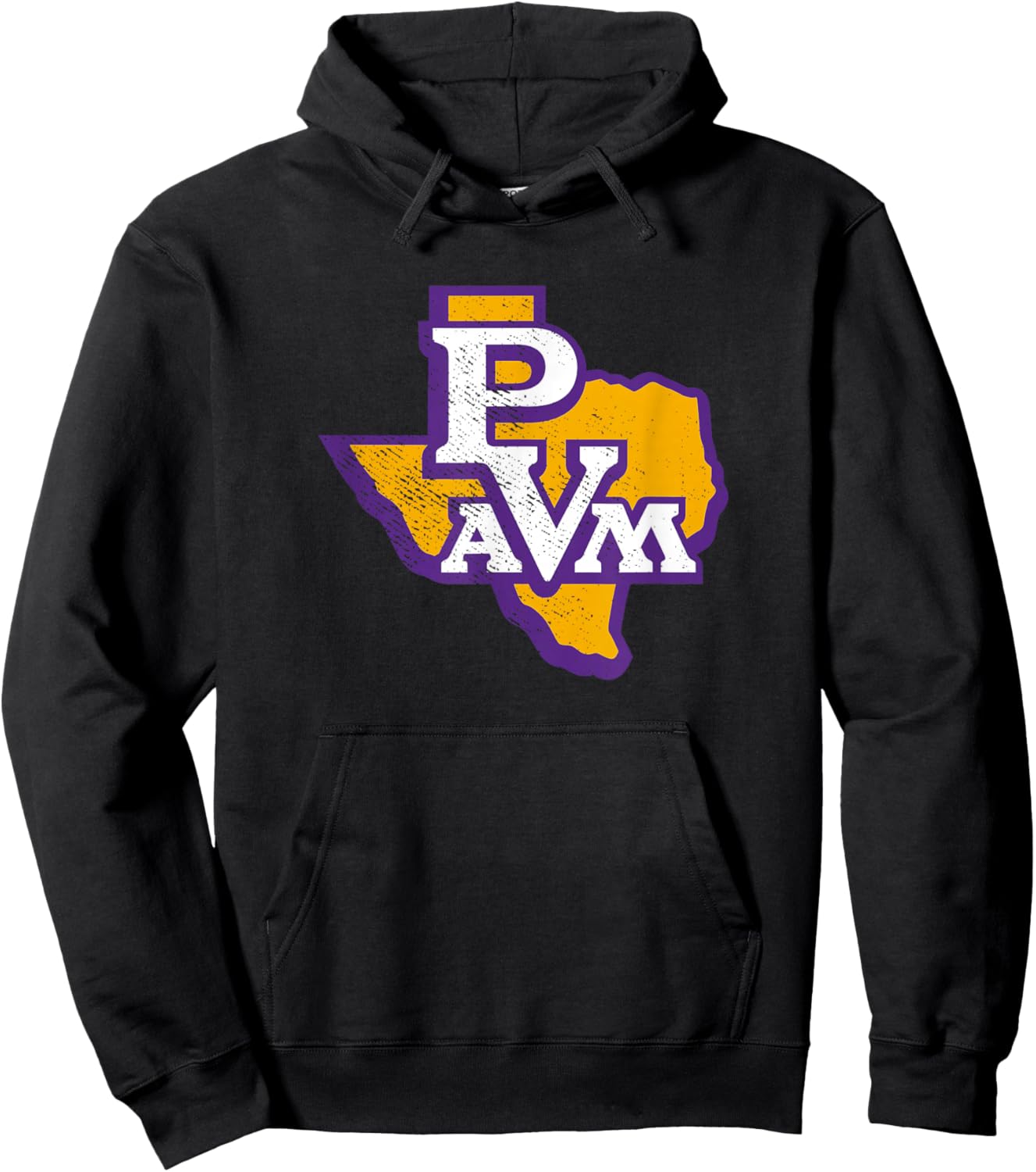 Prairie View A&M University Panthers State Shape Hoodie - Hoodie | Black
