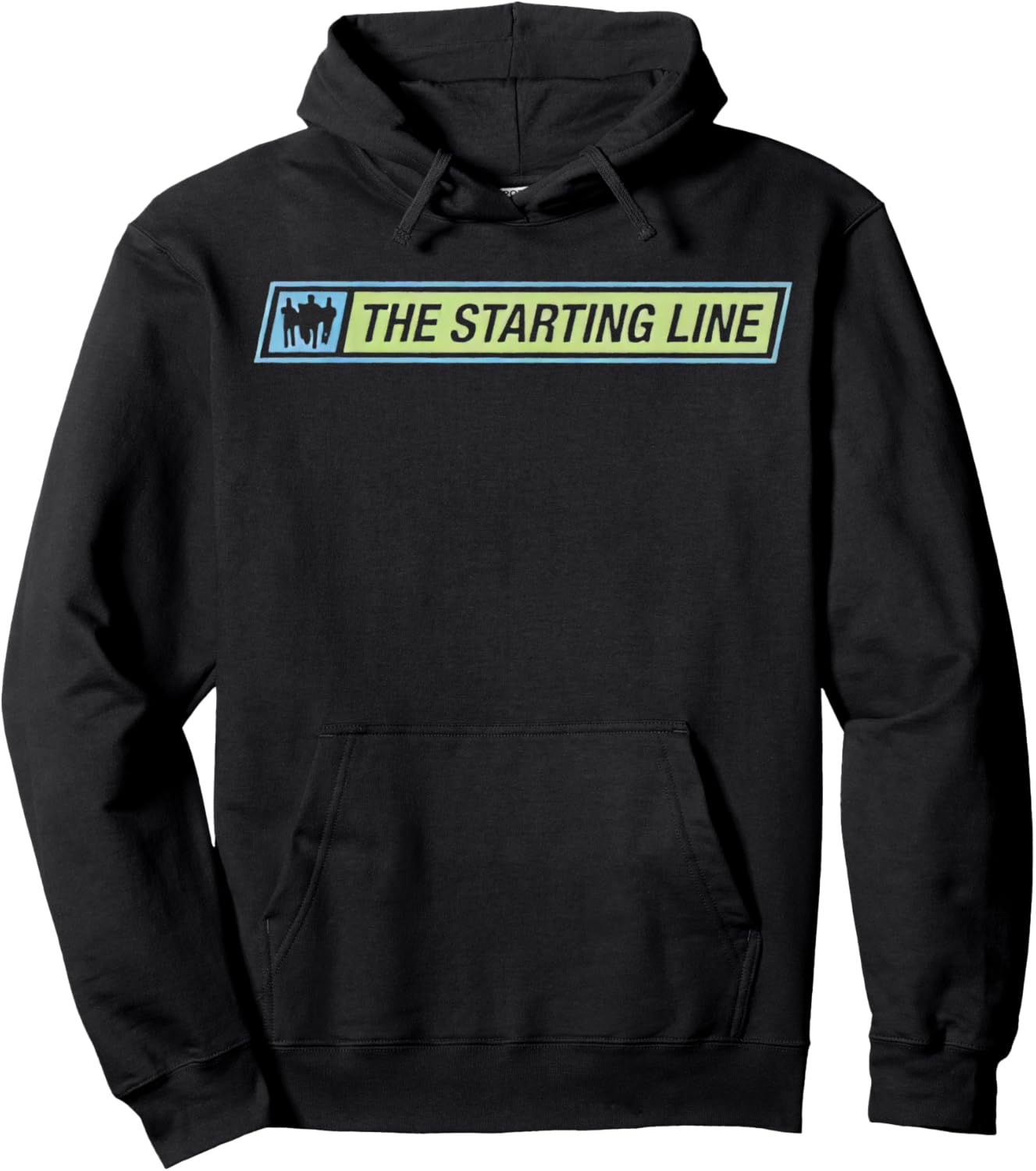 The Starting Line Retro Hoodie - Hoodie | Black