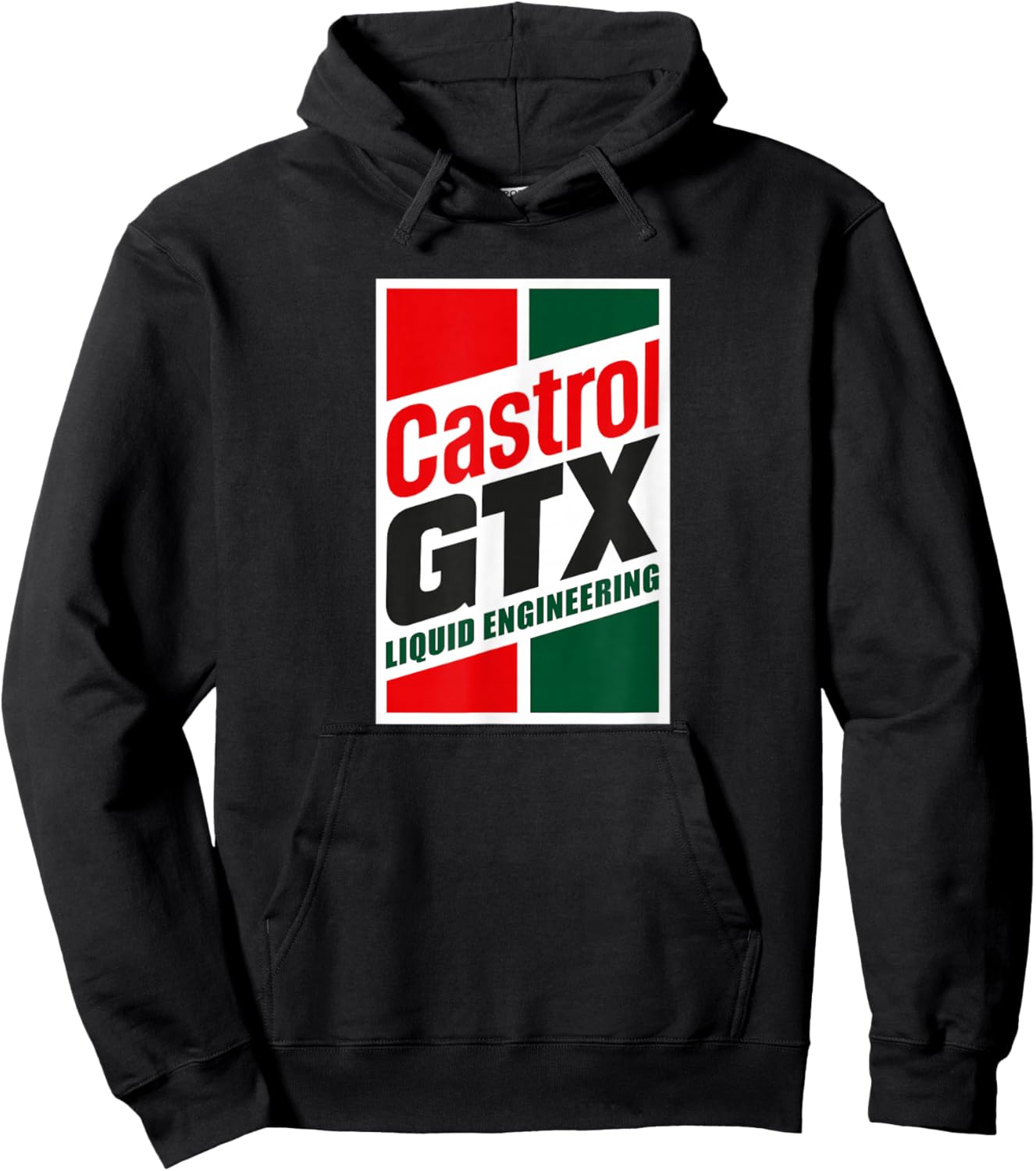 Vintage Castrol GTX Motor Oil Liquid Engineering PAPL1299 Hoodie - Hoodie | Black