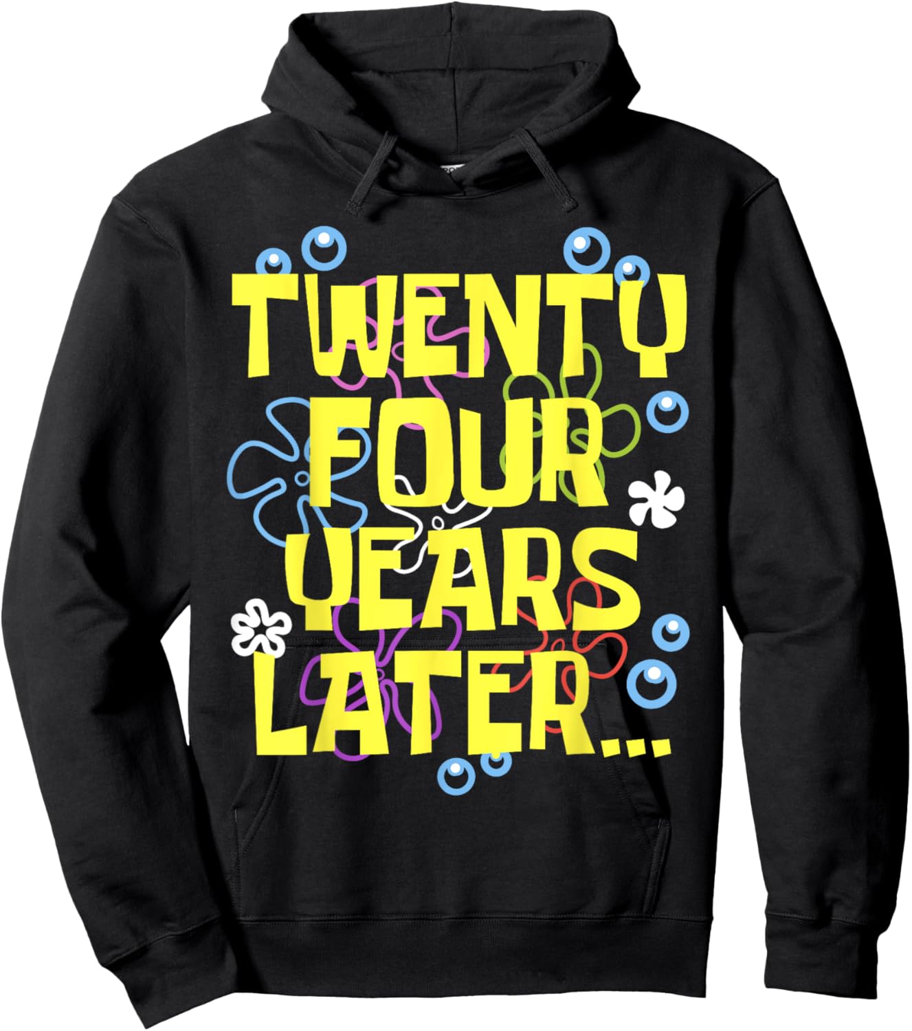 24 TWENTY FOUR YEARS LATER 24 year Old Birthday Gifts Bday Hoodie - Hoodie | Black