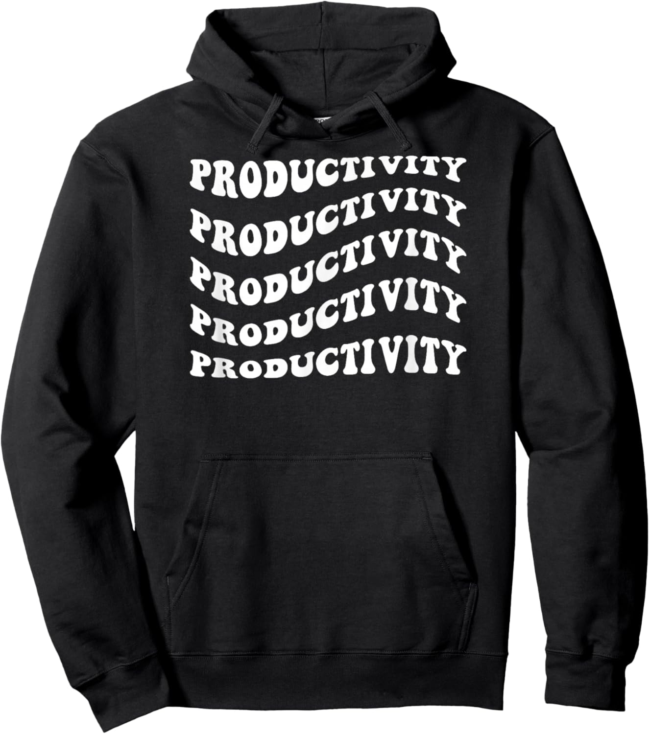 Productivity Hoodie - Hoodie | Black