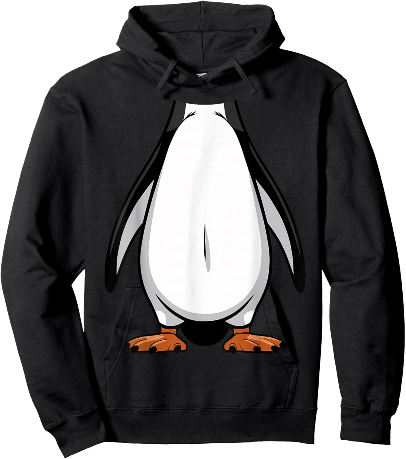 Penguin Halloween Outfit Funny Simple Kids Costume Hoodie - Hoodie | Black