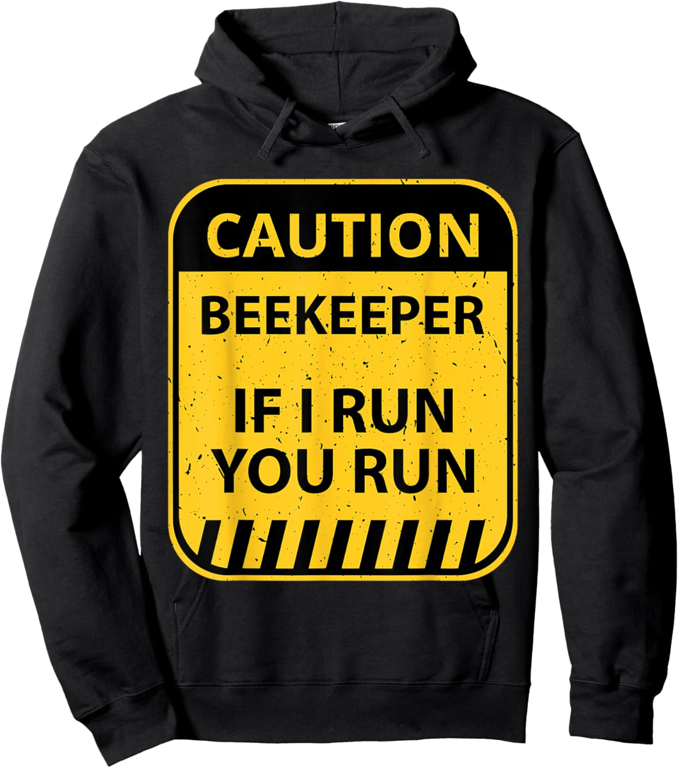 Beekeeper Funny Honeybee Beekeeping Bee Farm Enthusiast Gag Hoodie - Hoodie | Black