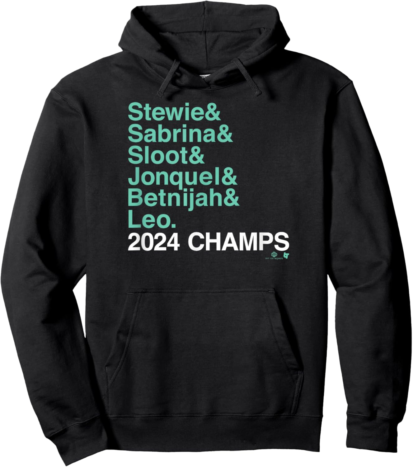 Ampersand 2024 Champs - New York Basketball Hoodie - Hoodie | Black
