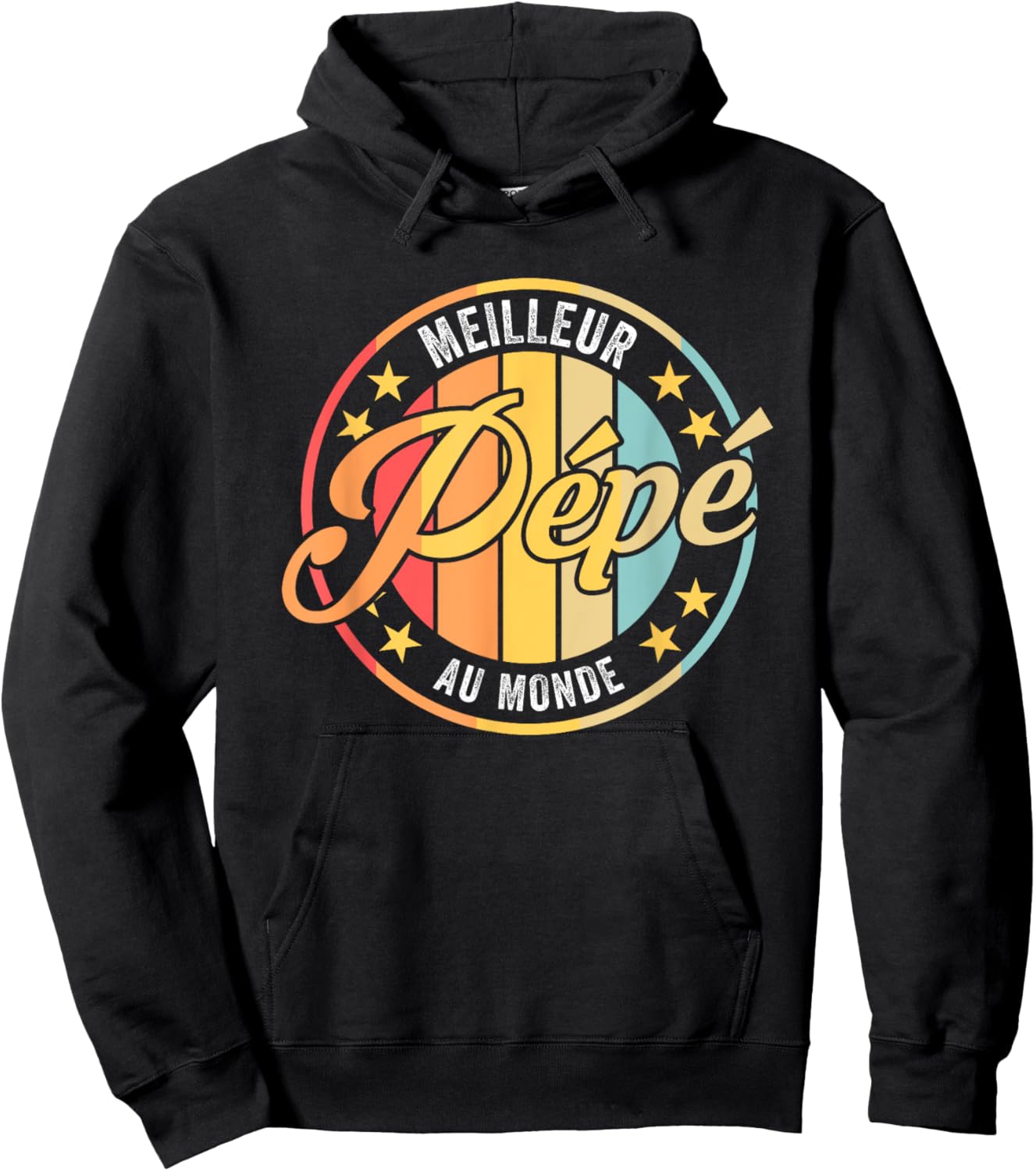 Meilleur Pépé au monde Pépé Hoodie - Hoodie | Black
