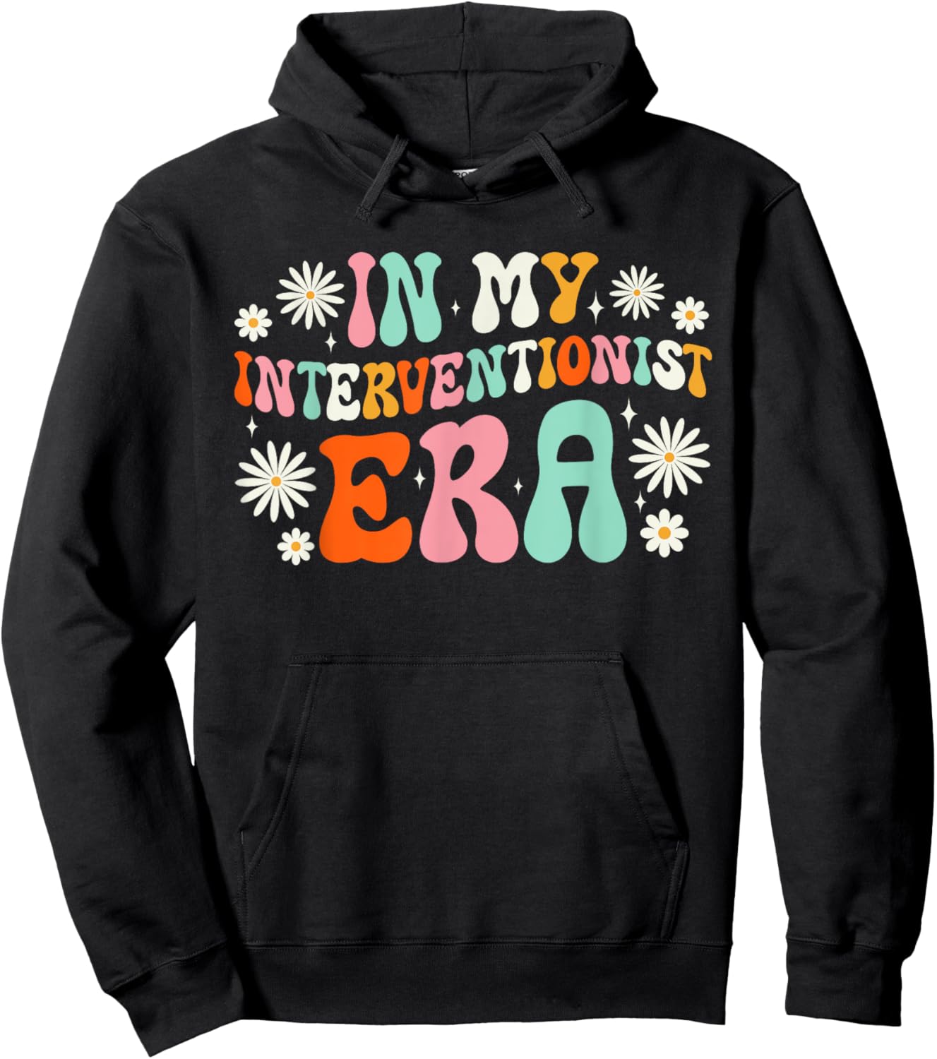 Reading Interventionist Teacher In My Interventionist Era Hoodie - Hoodie | Black