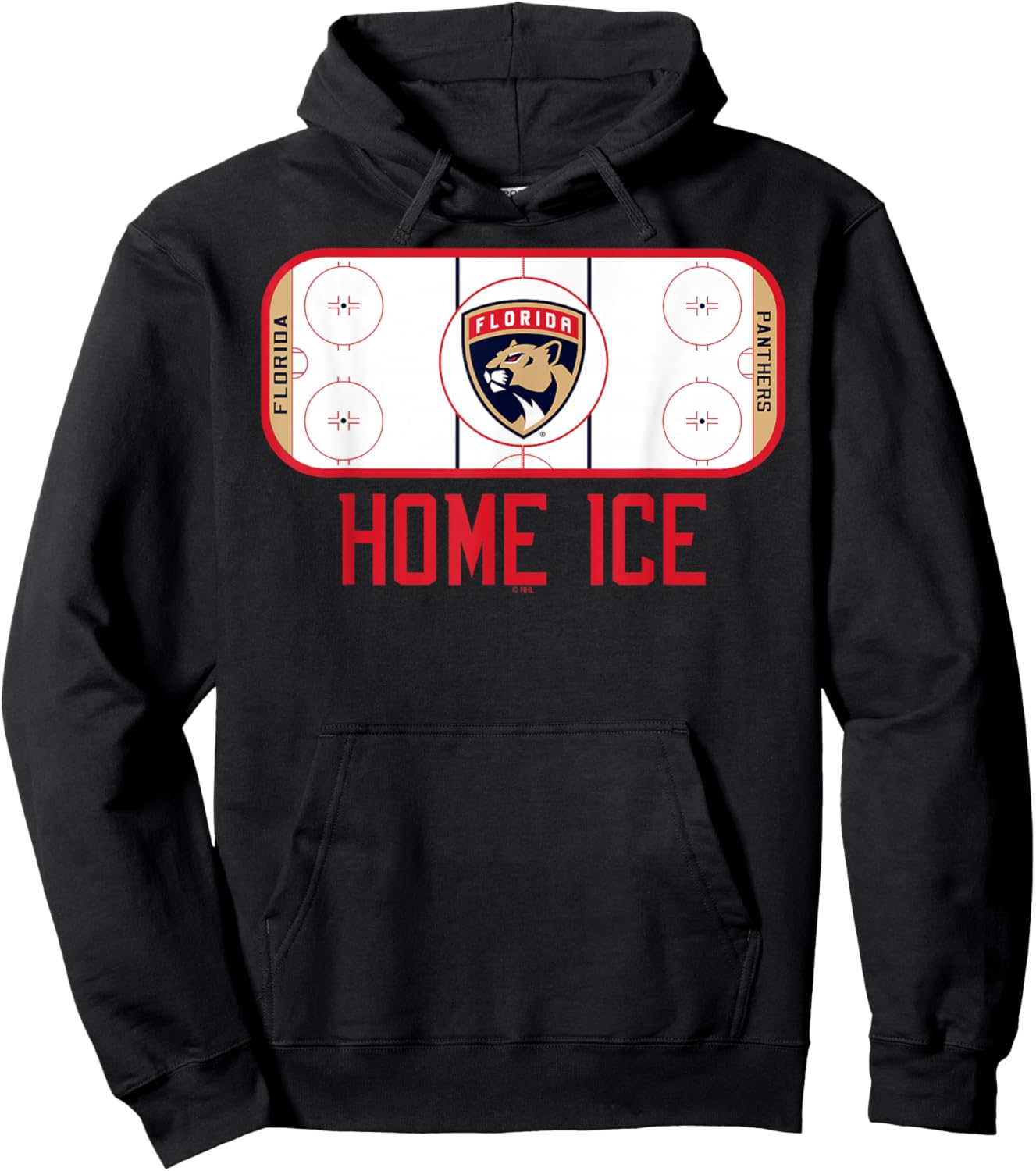 Florida Panthers Home Ice Officially Licensed Hoodie - Hoodie | Black