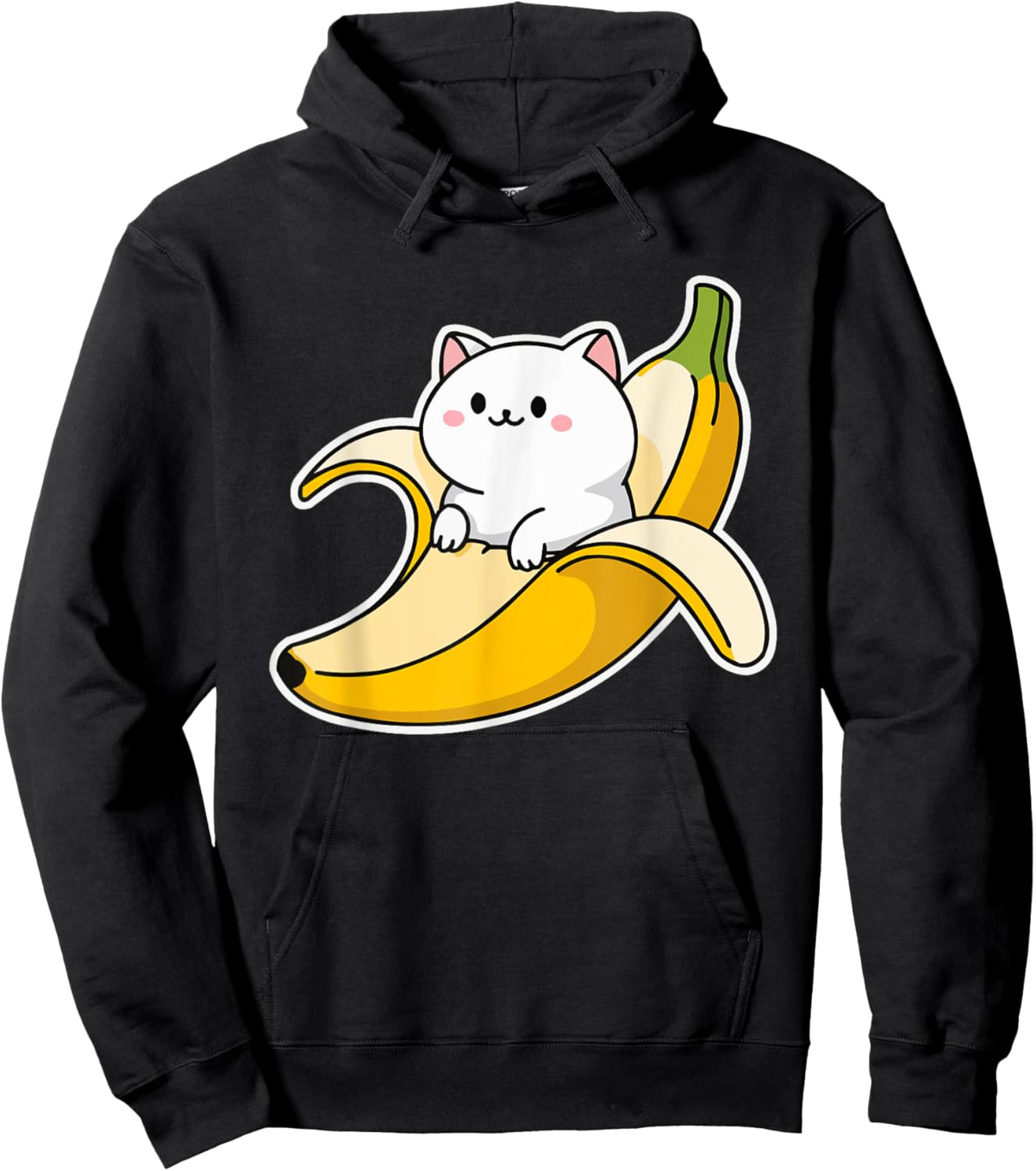 Funny Banana Pun Fruit Lover Banana Jokes Hoodie - Hoodie | Black
