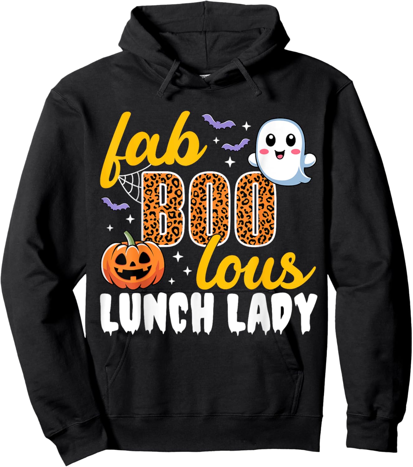 Lunch Lady Halloween Faboolous Lunch Ladies Cafeteria Crew Hoodie - Hoodie | Black