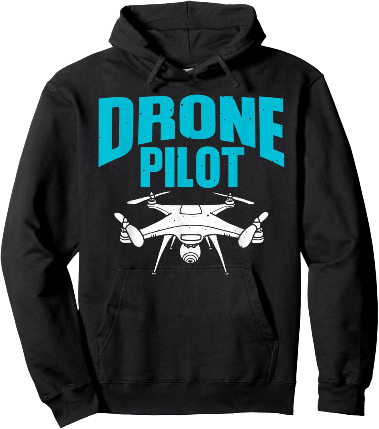 Best Drone Pilot Art Women Drone Enthusiast RC Drone Hoodie - Hoodie | Black