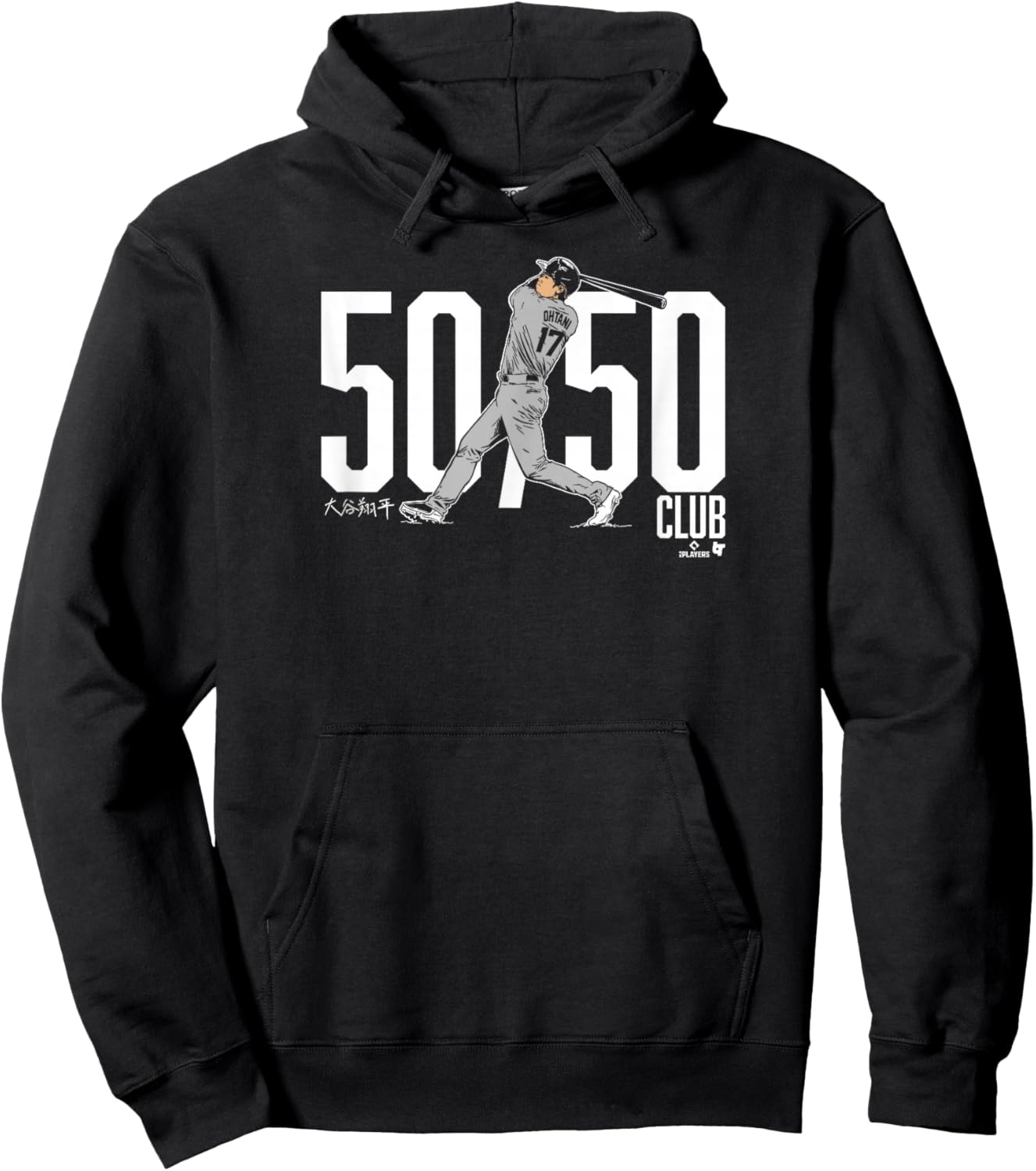 Shohei Ohtani - 50/50 Club - Los Angeles Baseball Hoodie - Hoodie | Black