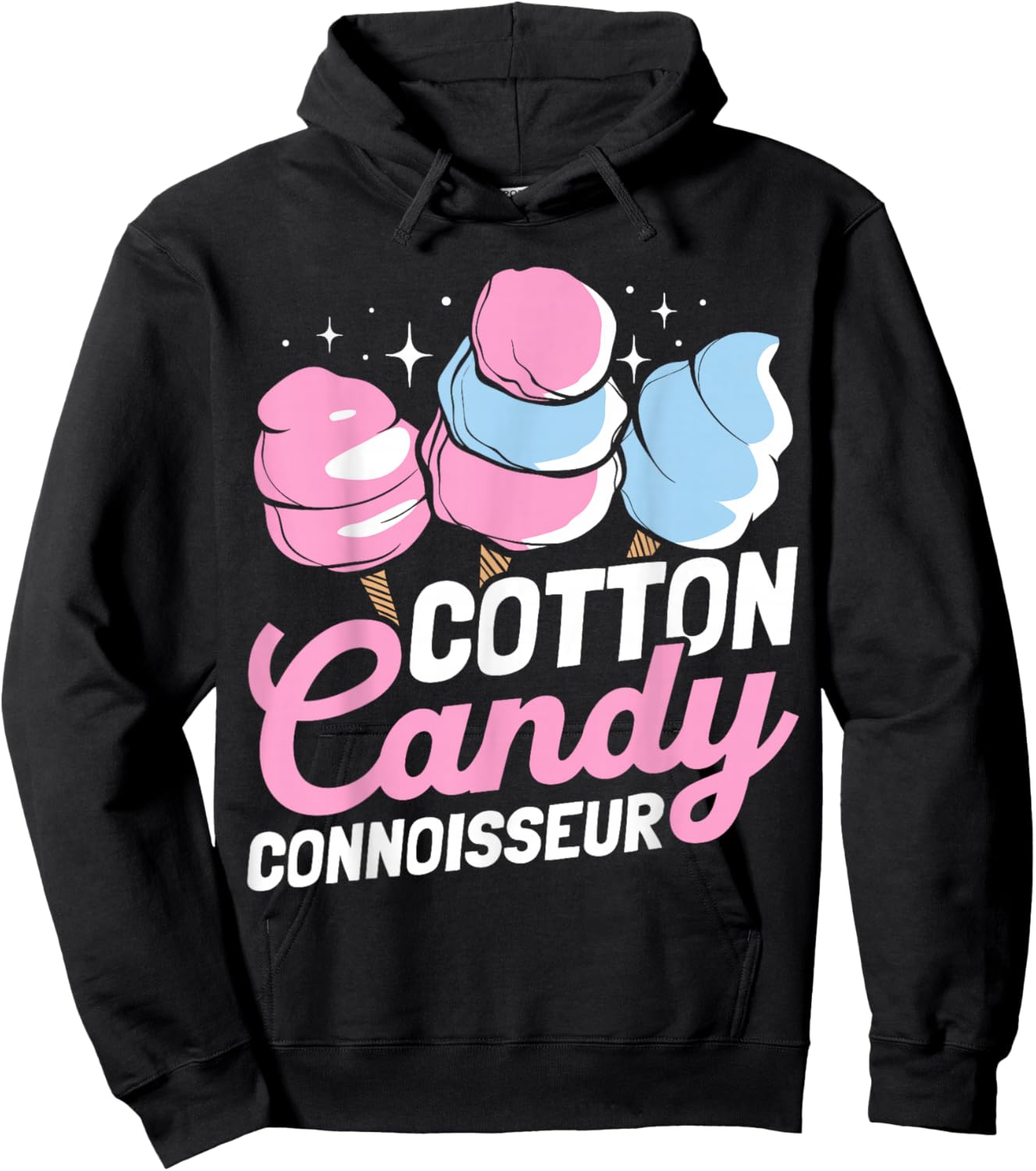 Cotton Candy CONNOISSEUR Cotton Candy Hoodie - Hoodie | Black