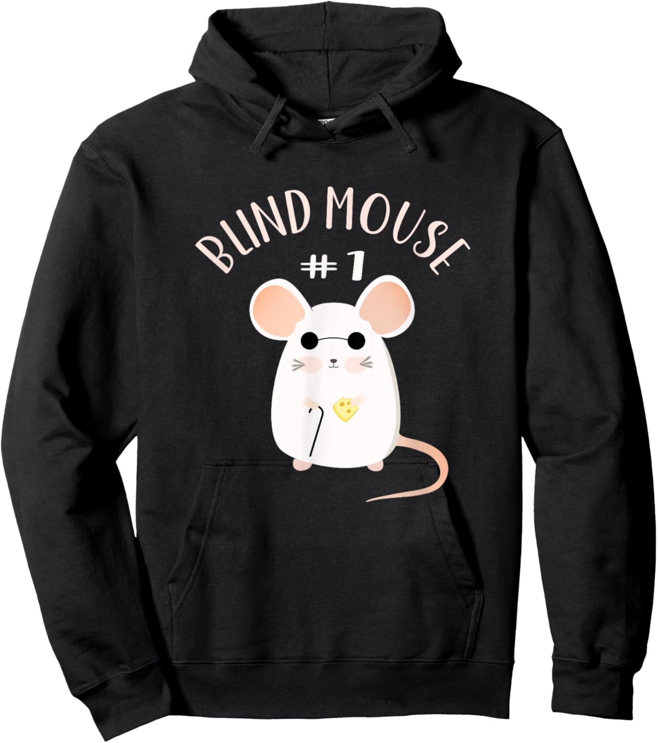 Three Blind Mice Matching Halloween Group Costume Mouse #1 Hoodie - Hoodie | Black