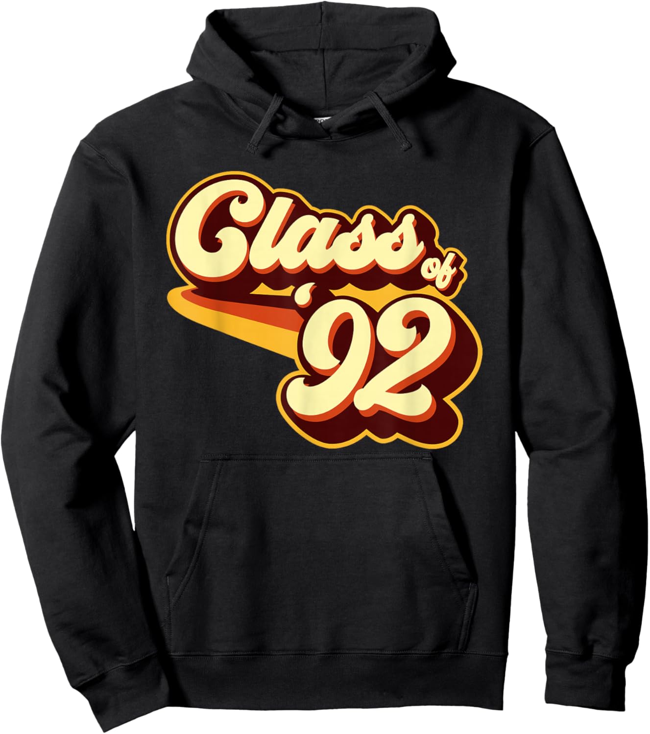 Class of 92 Reunion Retro 1992 Hoodie - Hoodie | Black
