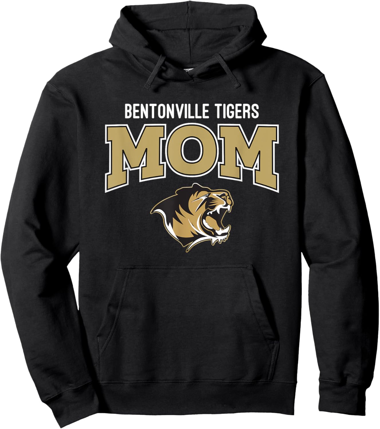 Bentonville Tigers Logo Mom HS Hoodie - Hoodie | Black