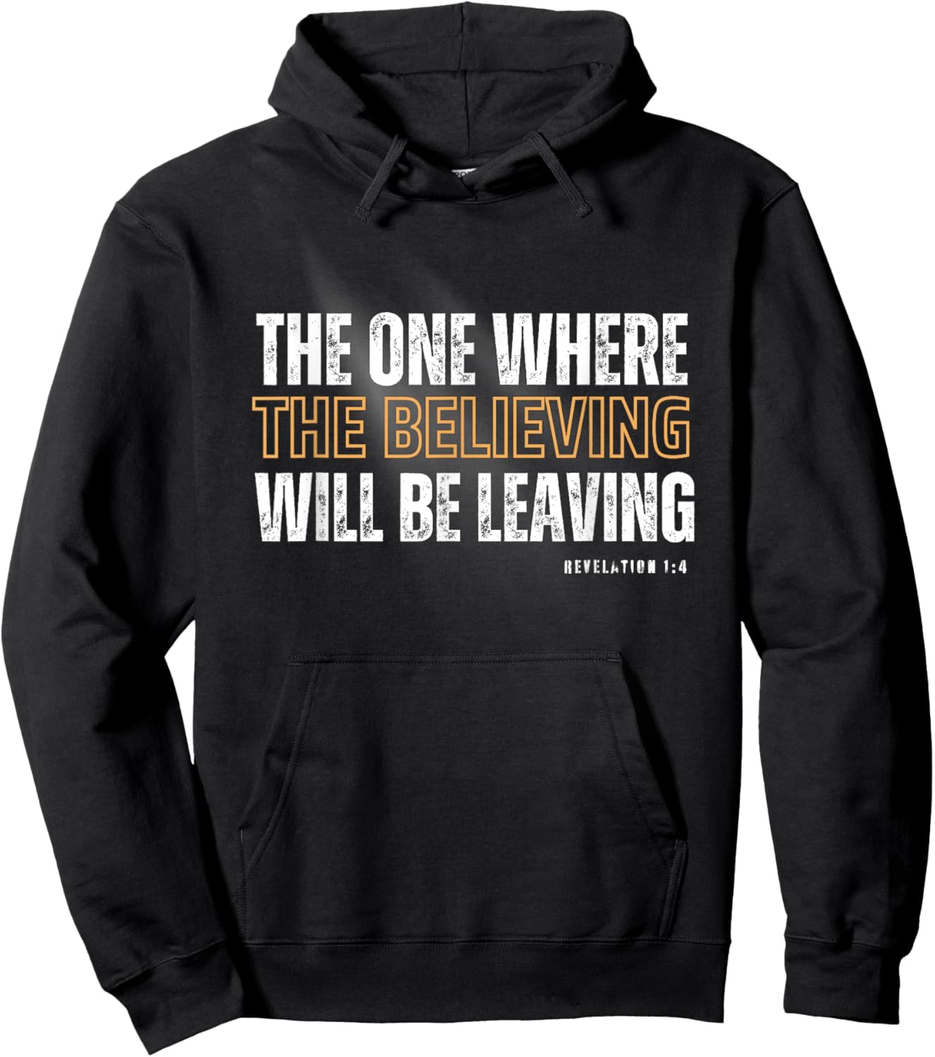 Religious Christian Rapture Bible Revelation Jesus Gospel Hoodie - Hoodie | Black