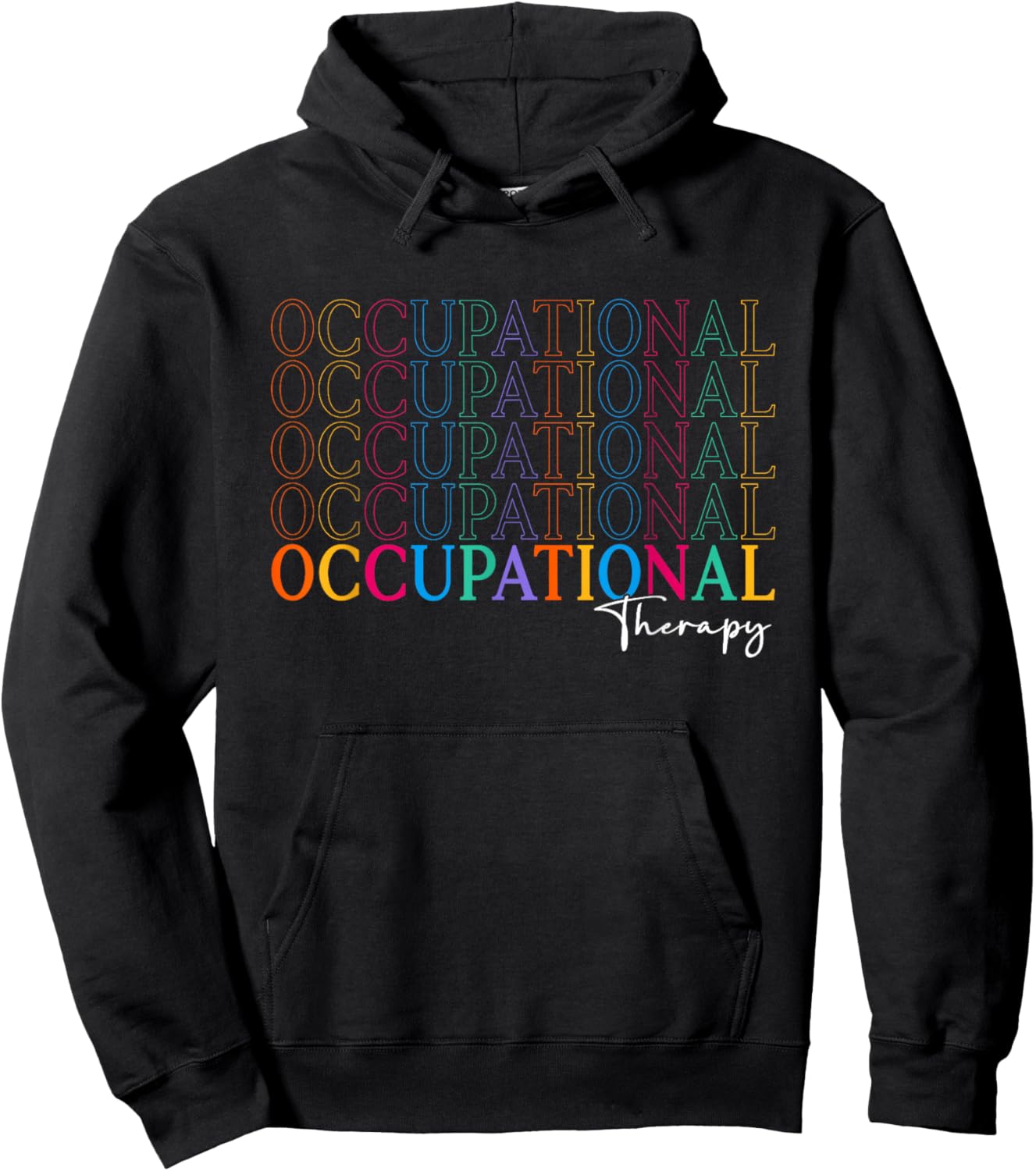 Occupational Therapy OT Student Back To School Men Hoodie - Hoodie | Black