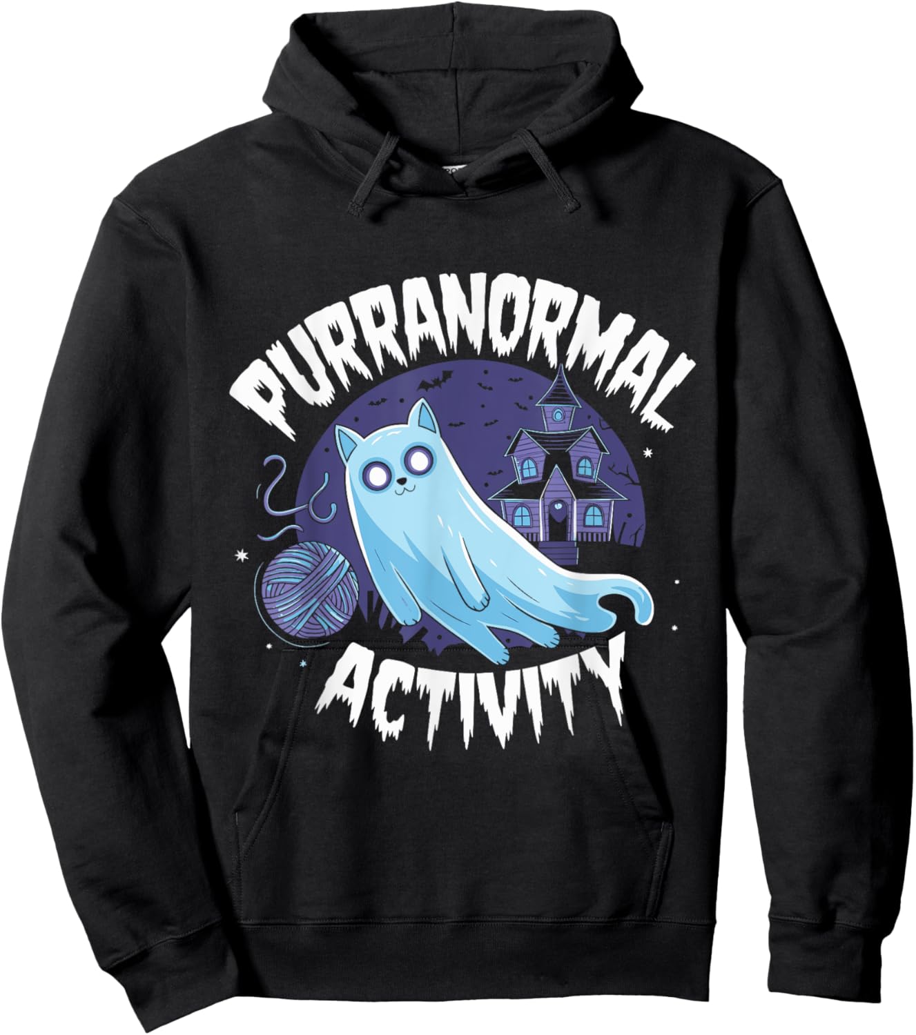 Paranormal Haunted House Men Women Kids Hoodie - Hoodie | Black