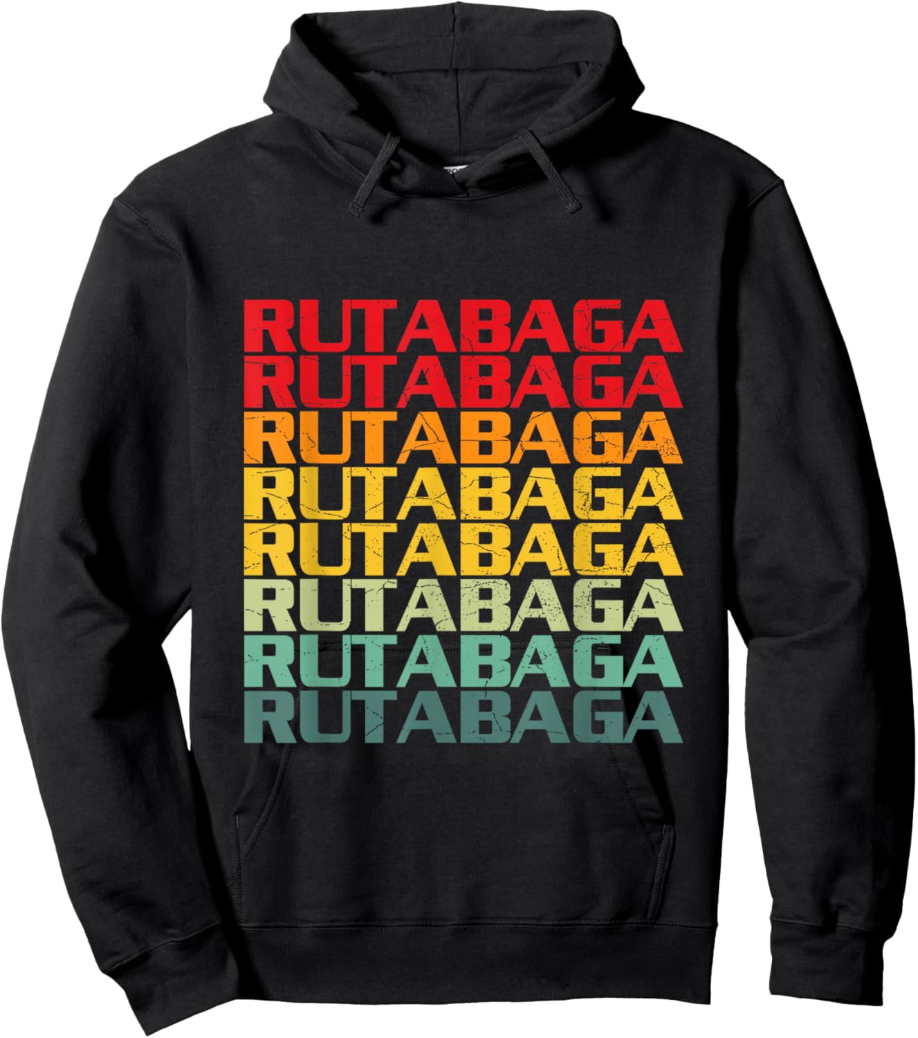 RUTABAGA Quote for a Rutabagas lover Hoodie - Hoodie | Black