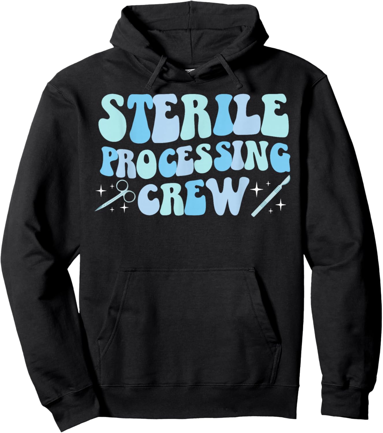 Sterile Processing Crew Sterile Processing Tech SPD Tech Hoodie - Hoodie | Black
