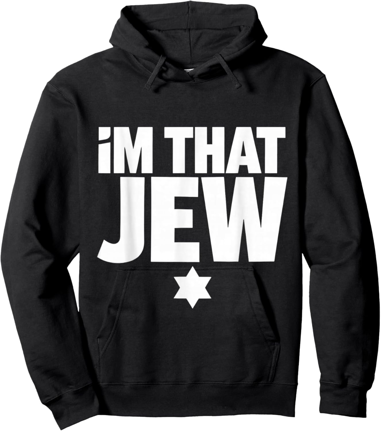 I'm That Jew , Political, Activism Hoodie - Hoodie | Black