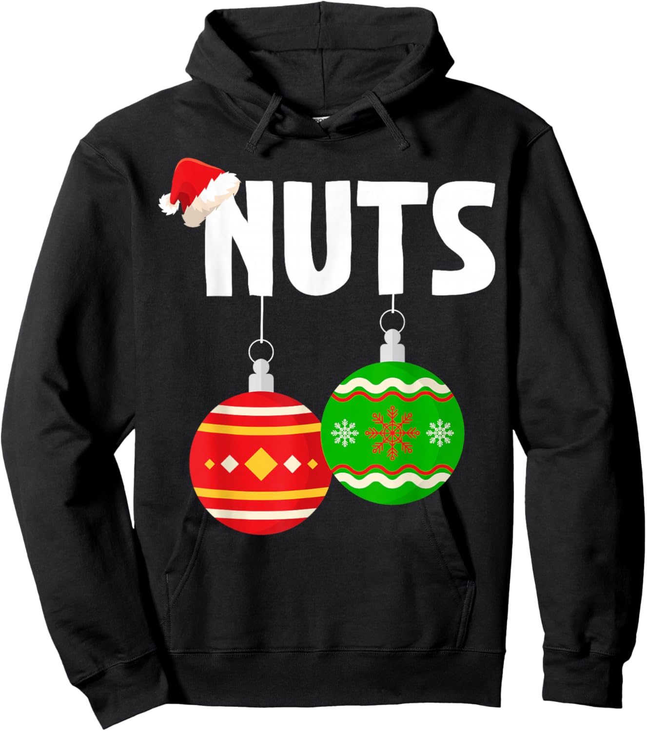 Chest Nuts Matching Chestnuts Christmas Couples Xmas Party Hoodie - Hoodie | Black