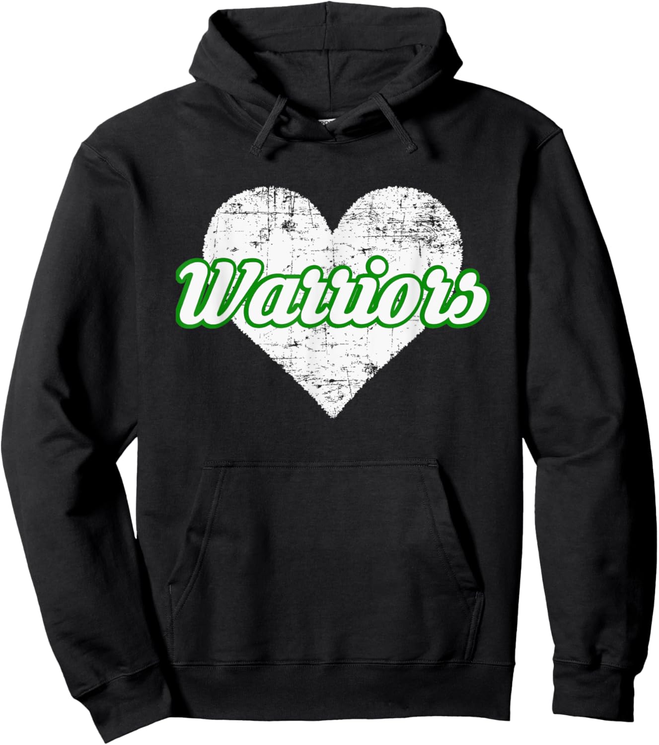 West Branch Warriors Over Heart Hoodie - Hoodie | Black