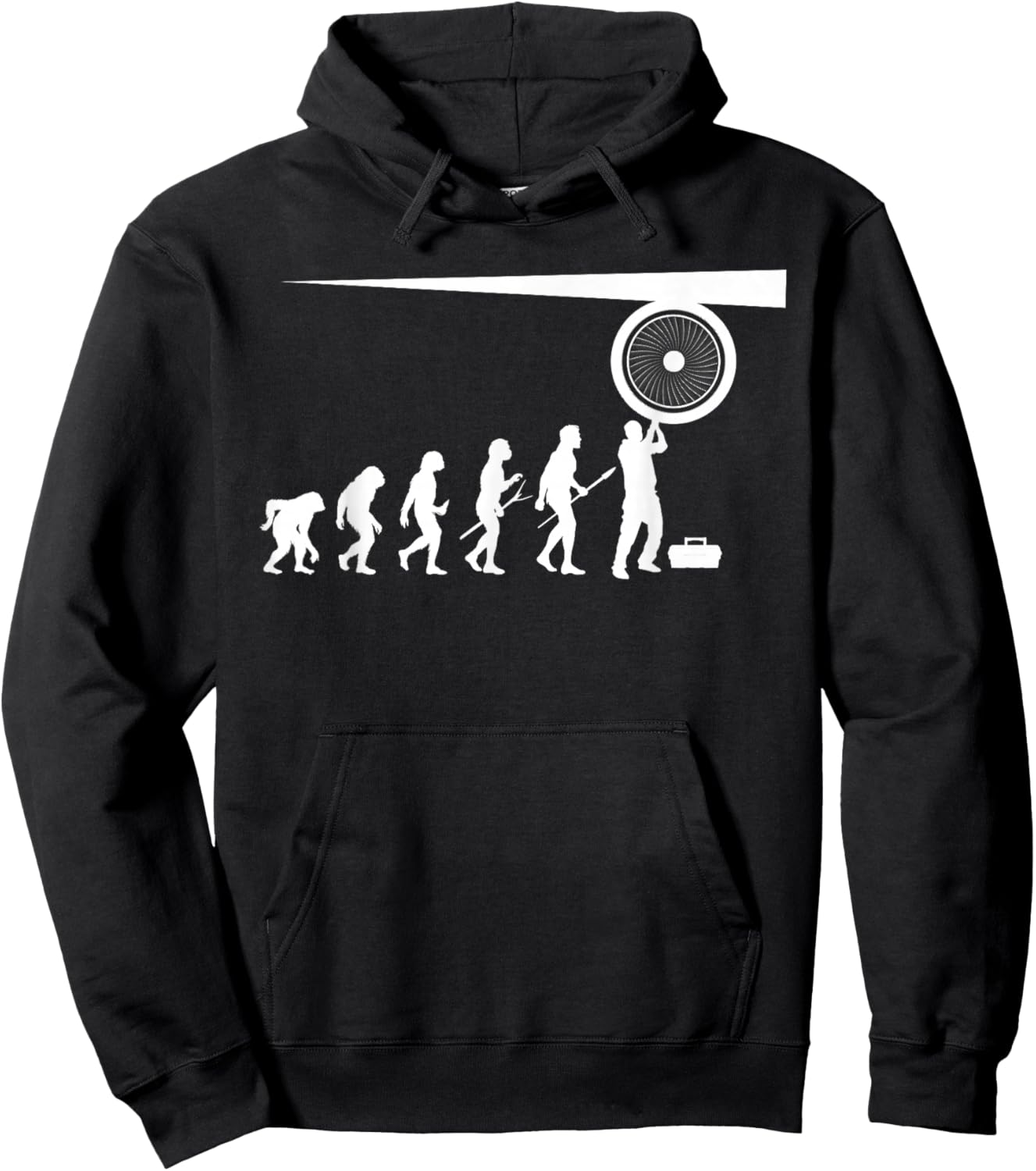 Best Aircraft Mechanic Art Women Aviation Mechanic Hoodie - Hoodie | Black