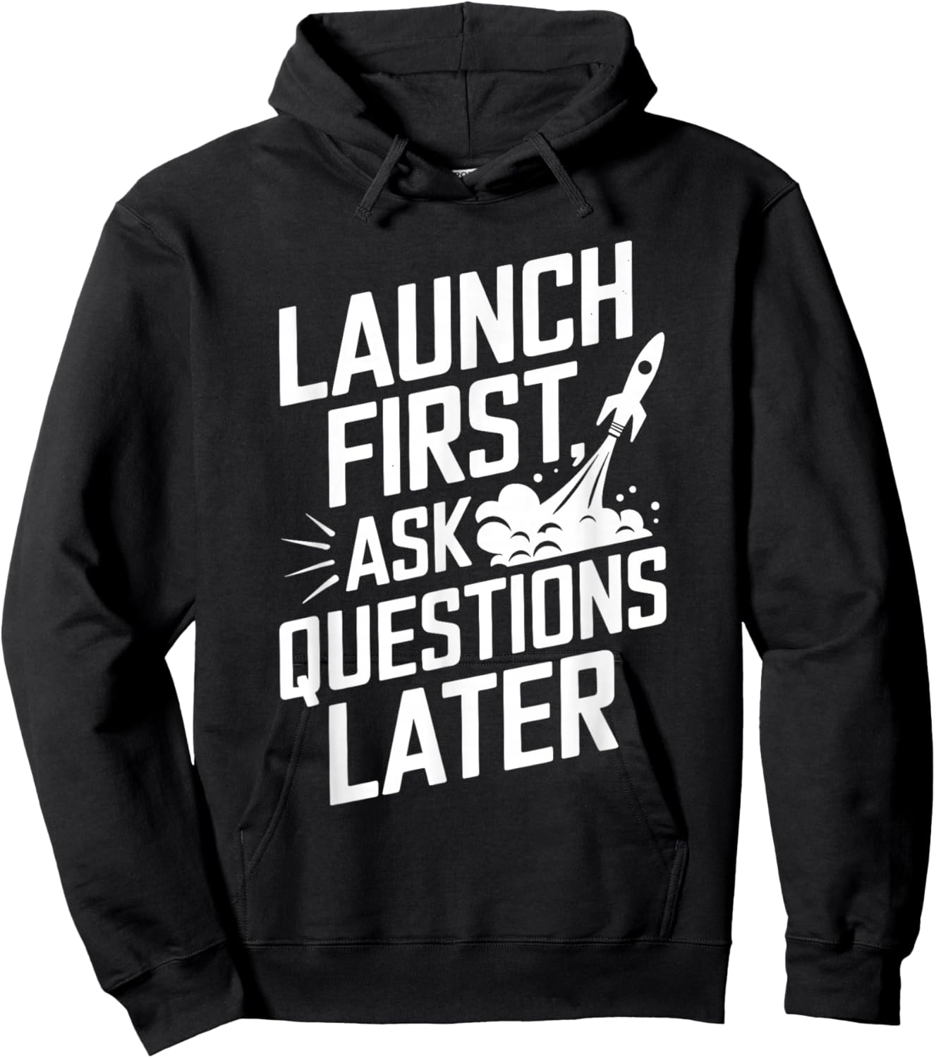 Rocket Launch For Rocket Building And Aerospace Hoodie - Hoodie | Black