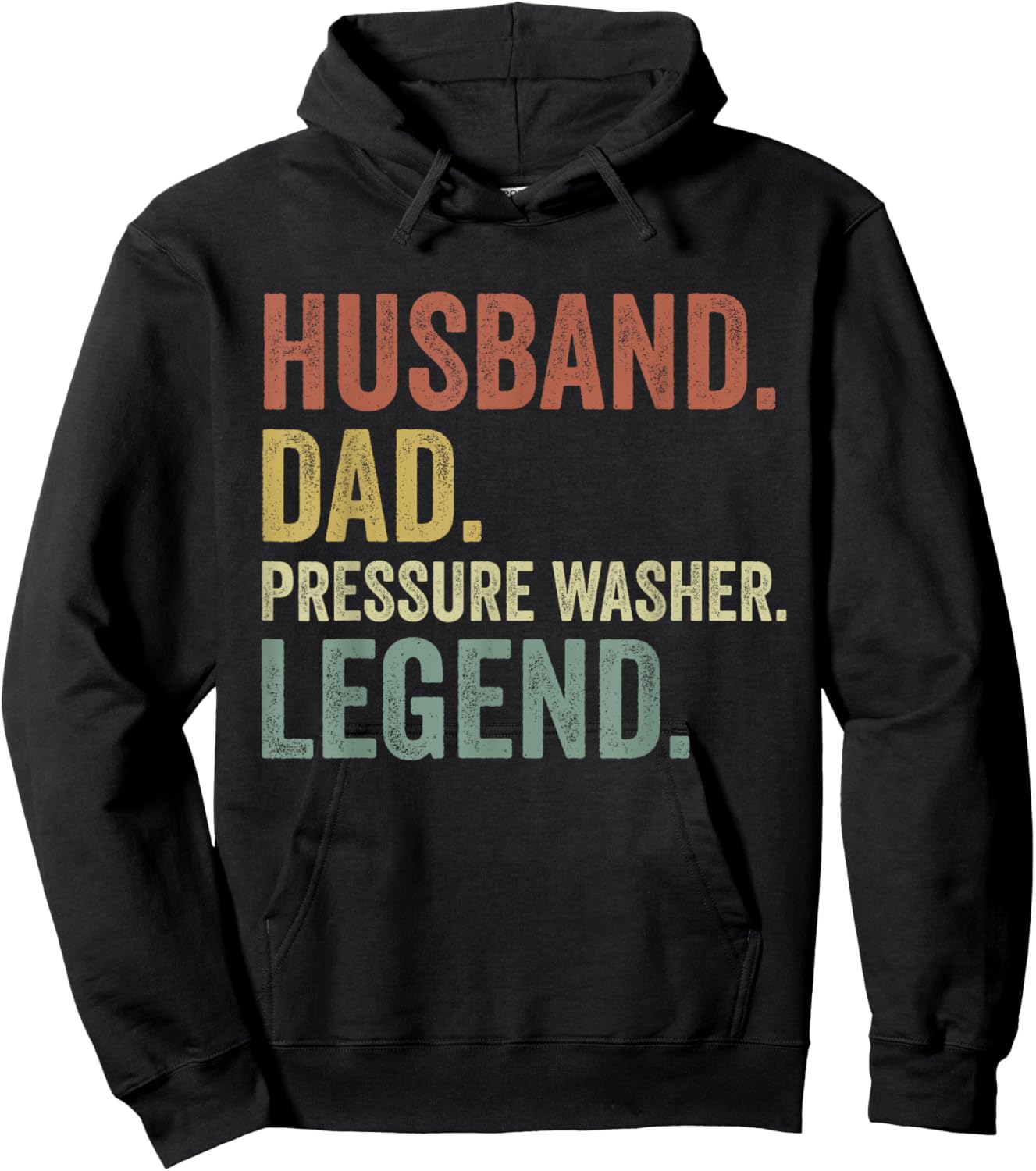 Power Washing Pressure Washing for Washer Dad Men Grandpa Hoodie - Hoodie | Black