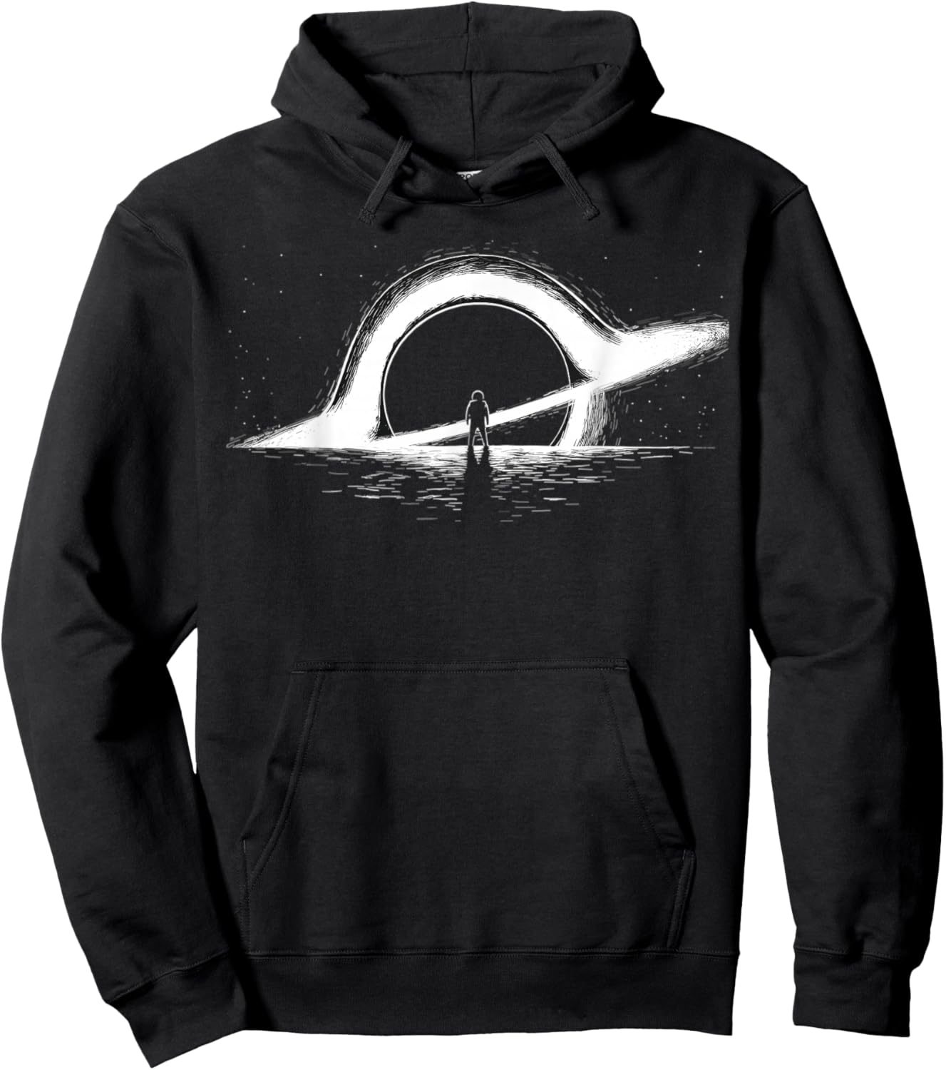 Black Hole Physics- Astrophysics Physic Graphic astronaut Hoodie - Hoodie | Black