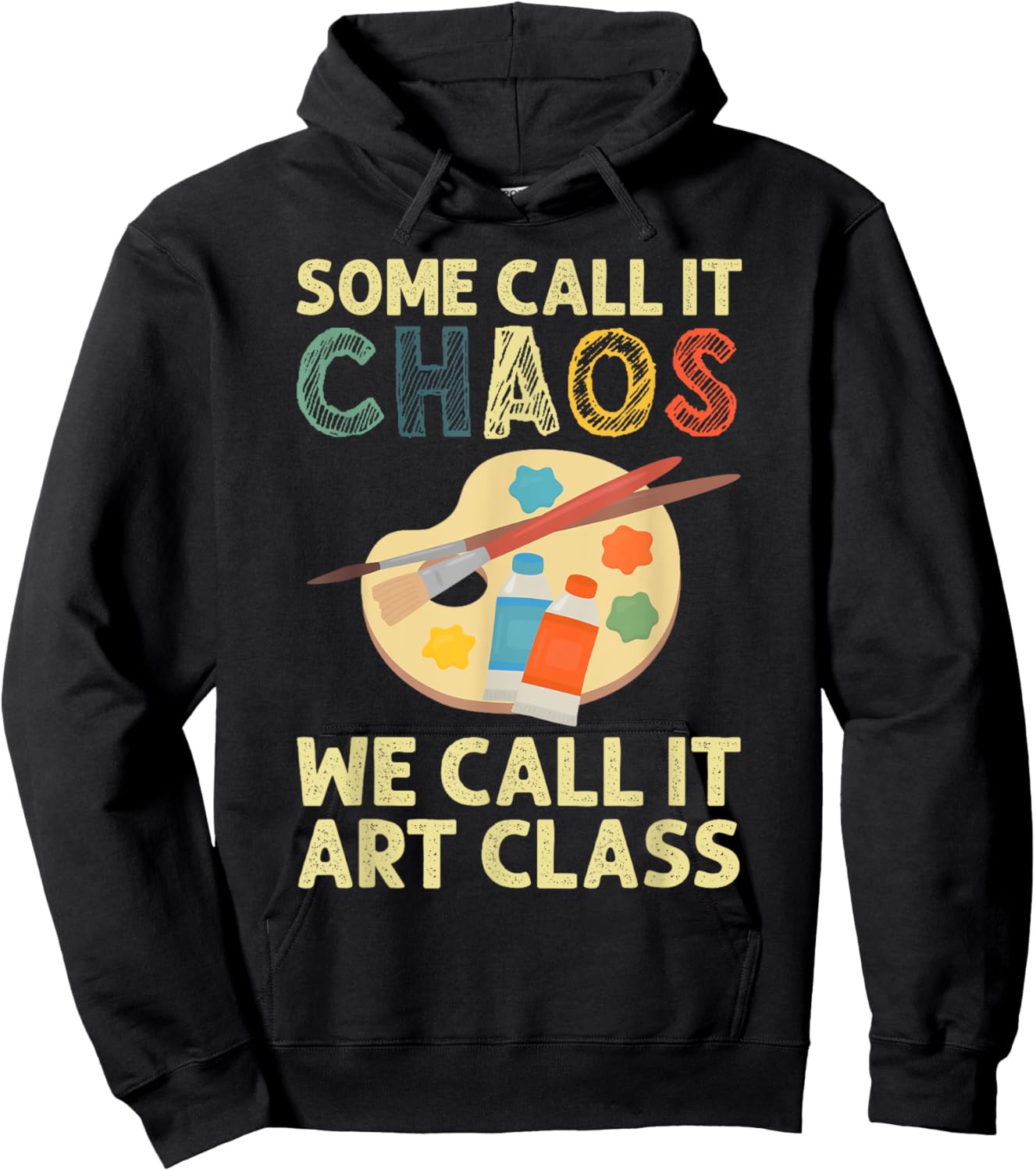 Art Teacher Design Women Art Teacher Appreciation Hoodie - Hoodie | Black