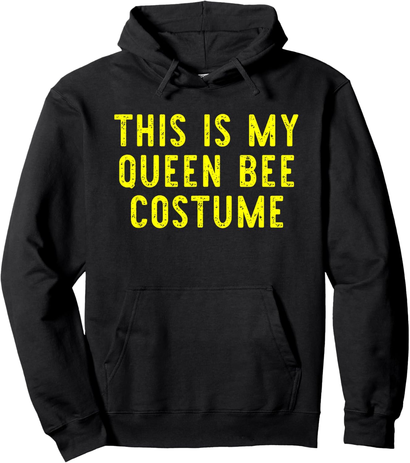 This Is My Queen Bee Costume Halloween Simple Kids Adult Hoodie - Hoodie | Black