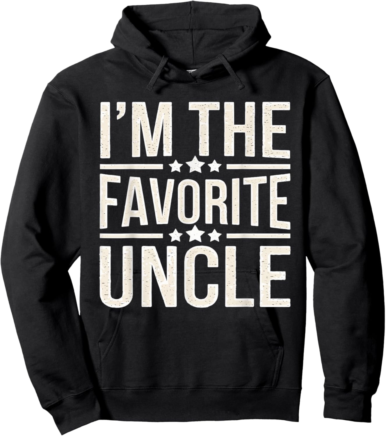 I'm The Favorite Uncle Hoodie - Hoodie | Black