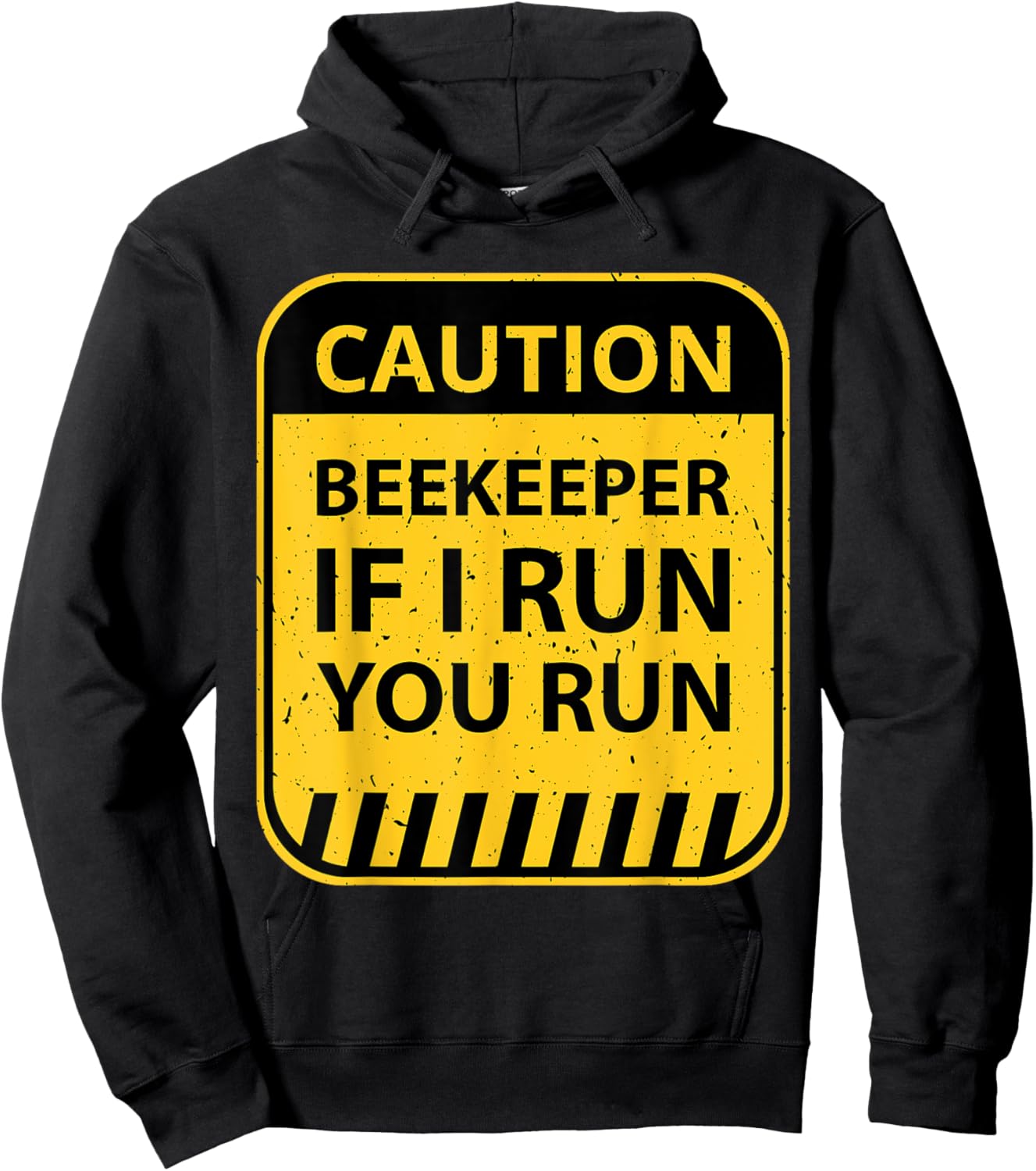 Beekeeper Funny Honeybee Beekeeping Bee Farm Enthusiast Gag Hoodie - Hoodie | Black